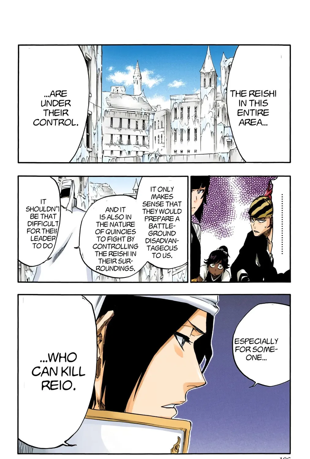 Bleach: Thousand-Year Blood War, chapter 628, page 17