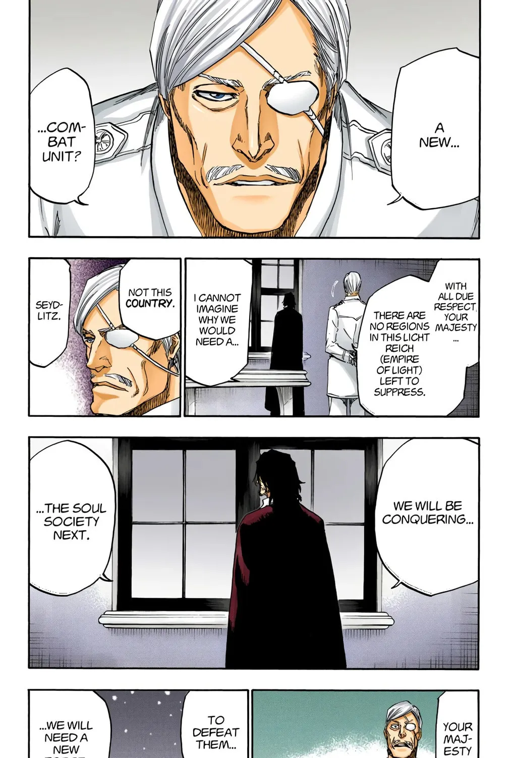 Bleach: Thousand-Year Blood War, chapter 631, page 31
