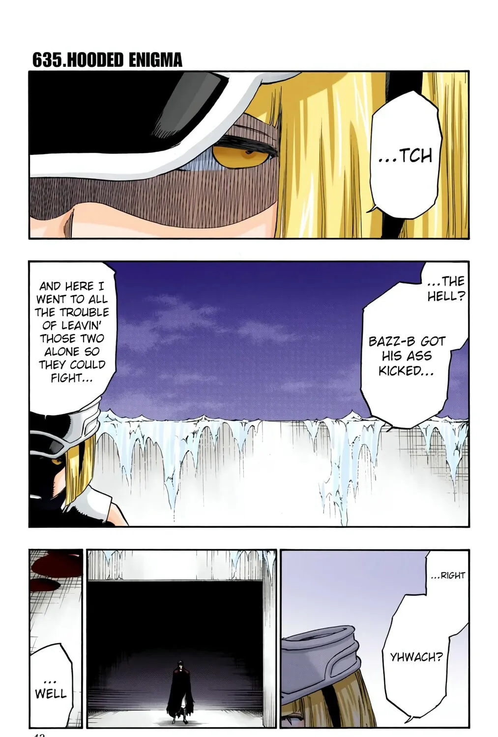 Bleach: Thousand-Year Blood War, chapter 635, page 1