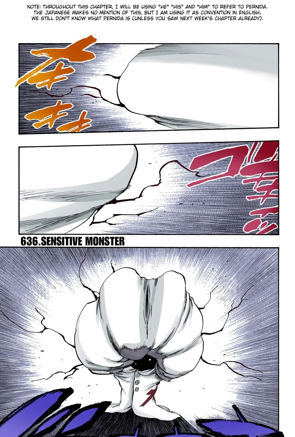 Bleach: Thousand-Year Blood War, chapter 636, page 1