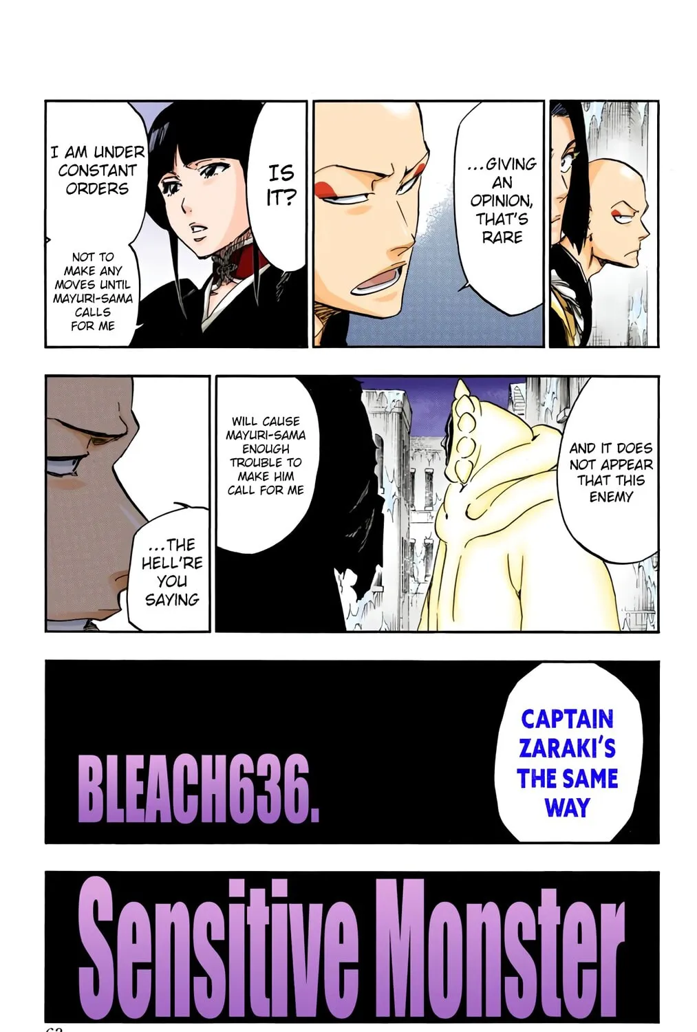 Bleach: Thousand-Year Blood War, chapter 636, page 5