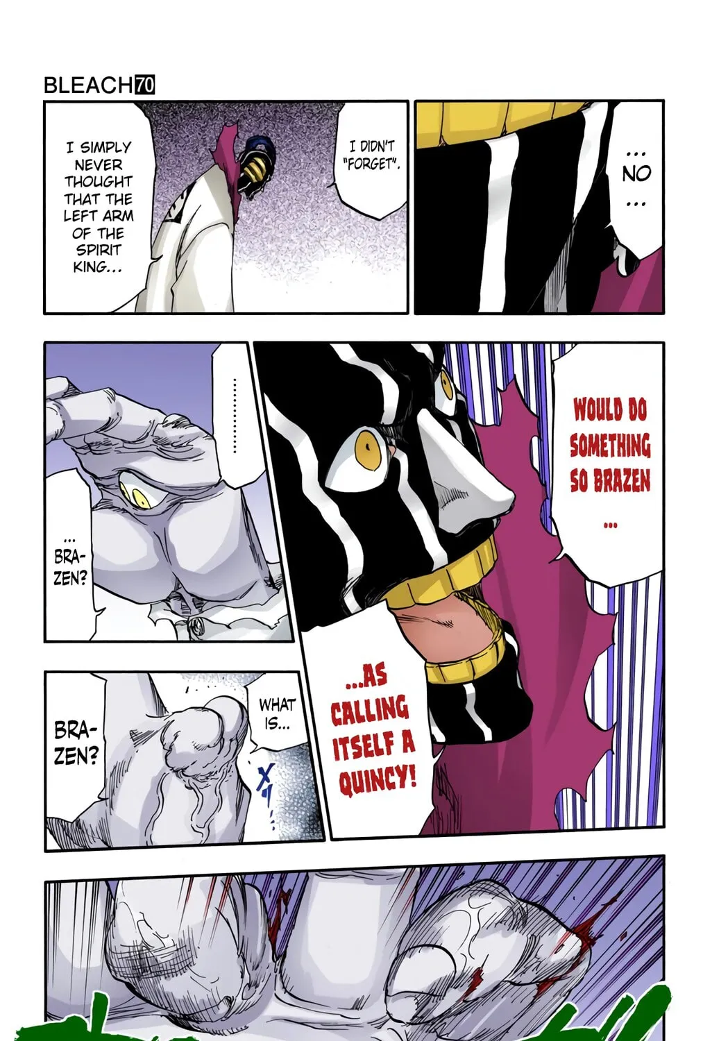 Bleach: Thousand-Year Blood War, chapter 640, page 17