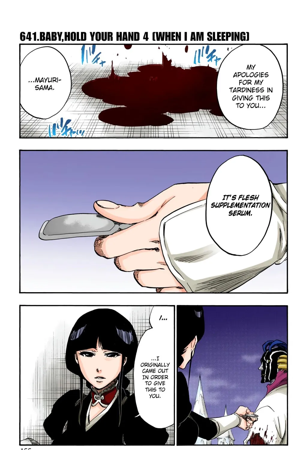 Bleach: Thousand-Year Blood War, chapter 641, page 1