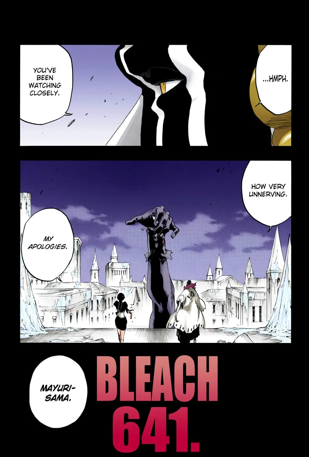 Bleach: Thousand-Year Blood War, chapter 641, page 5