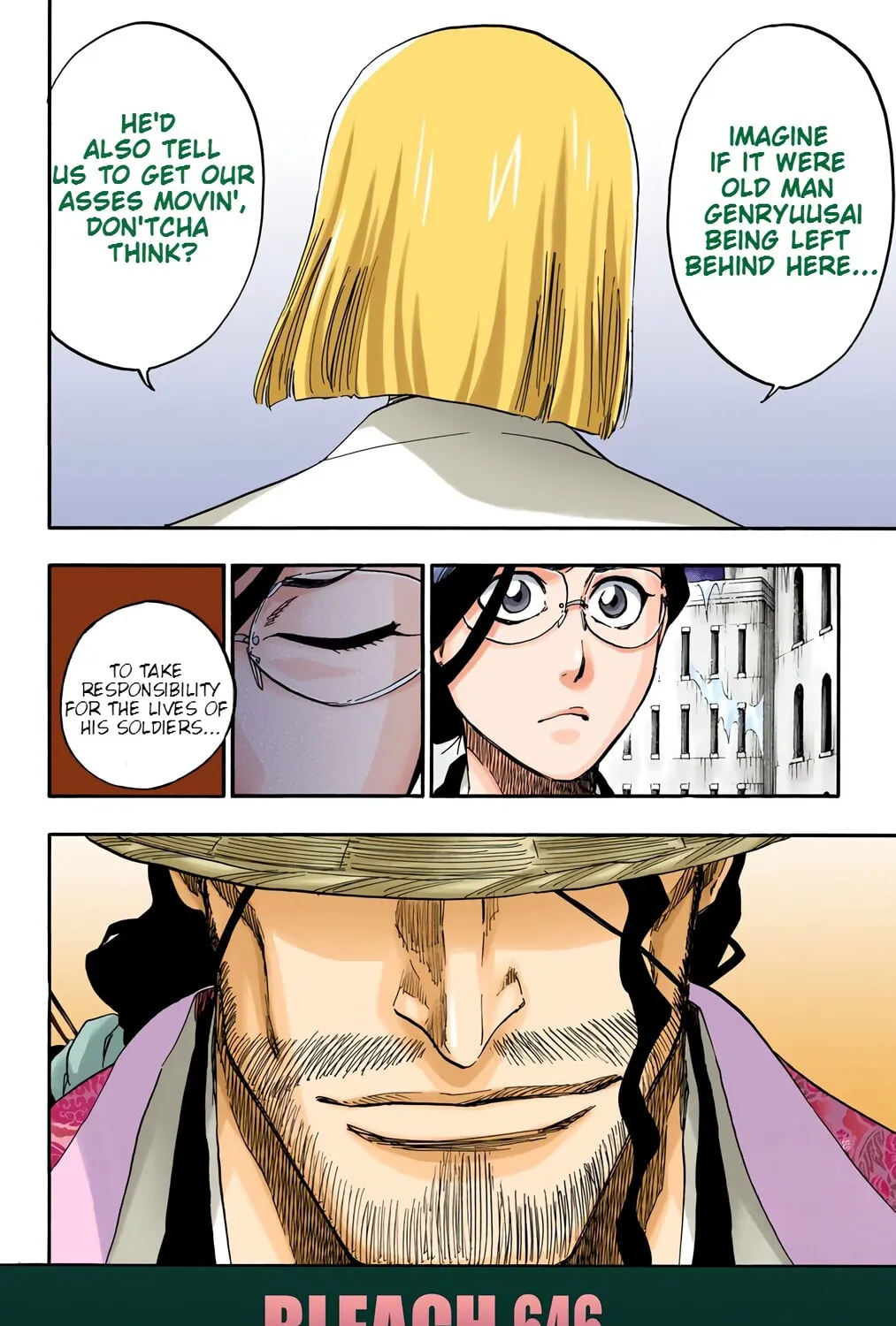 Bleach: Thousand-Year Blood War, chapter 646, page 7