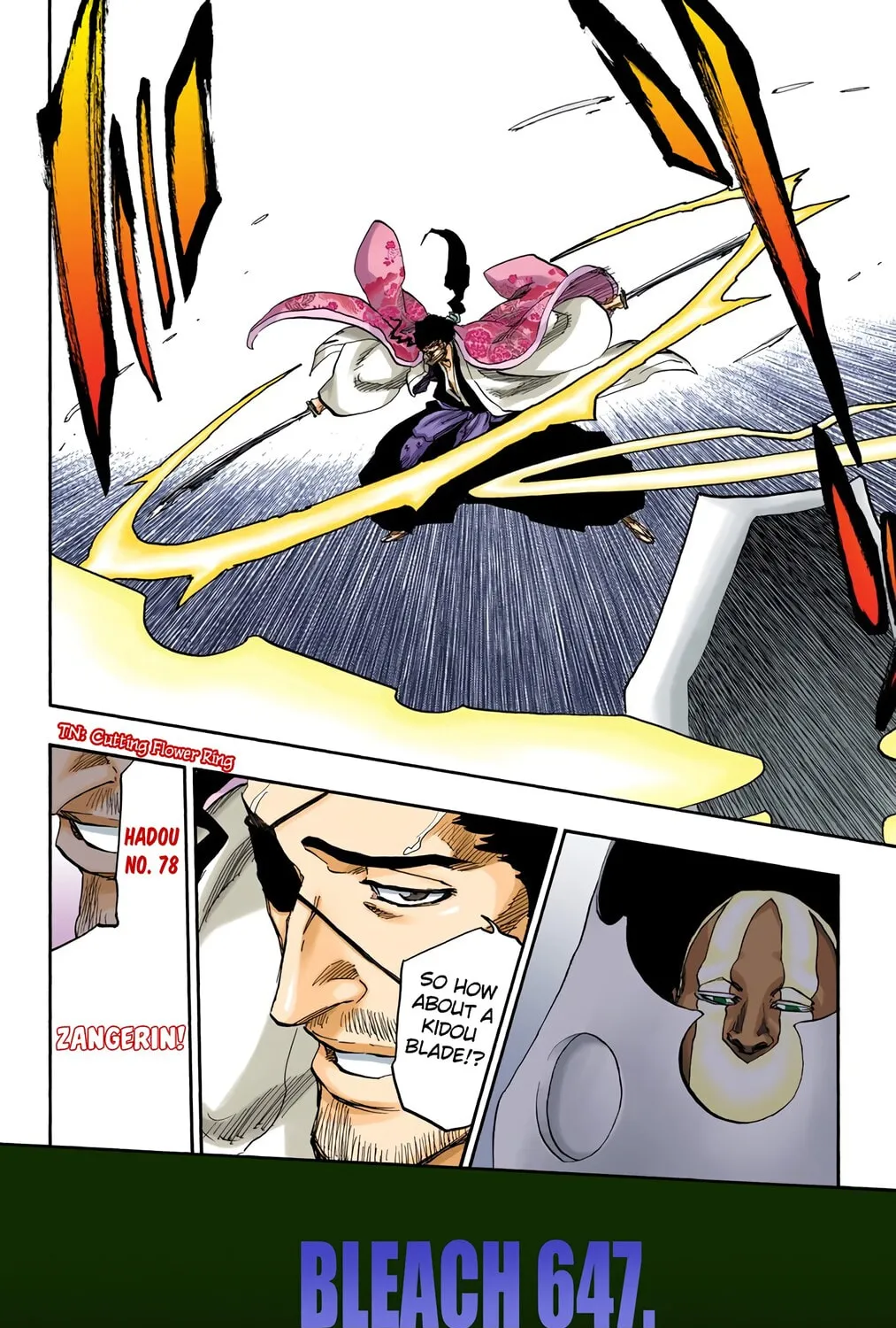 Bleach: Thousand-Year Blood War, chapter 647, page 11