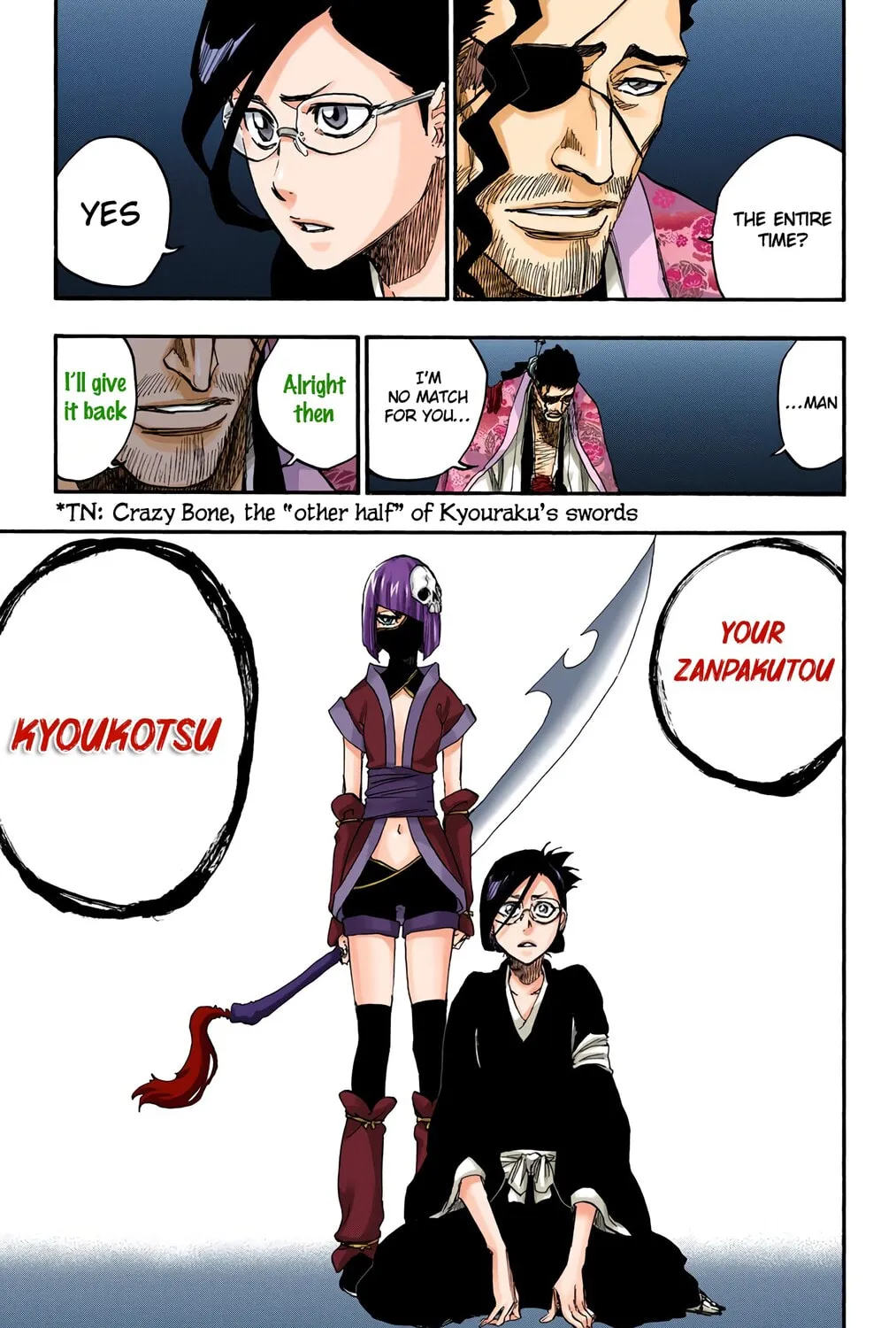 Bleach: Thousand-Year Blood War, chapter 650, page 33