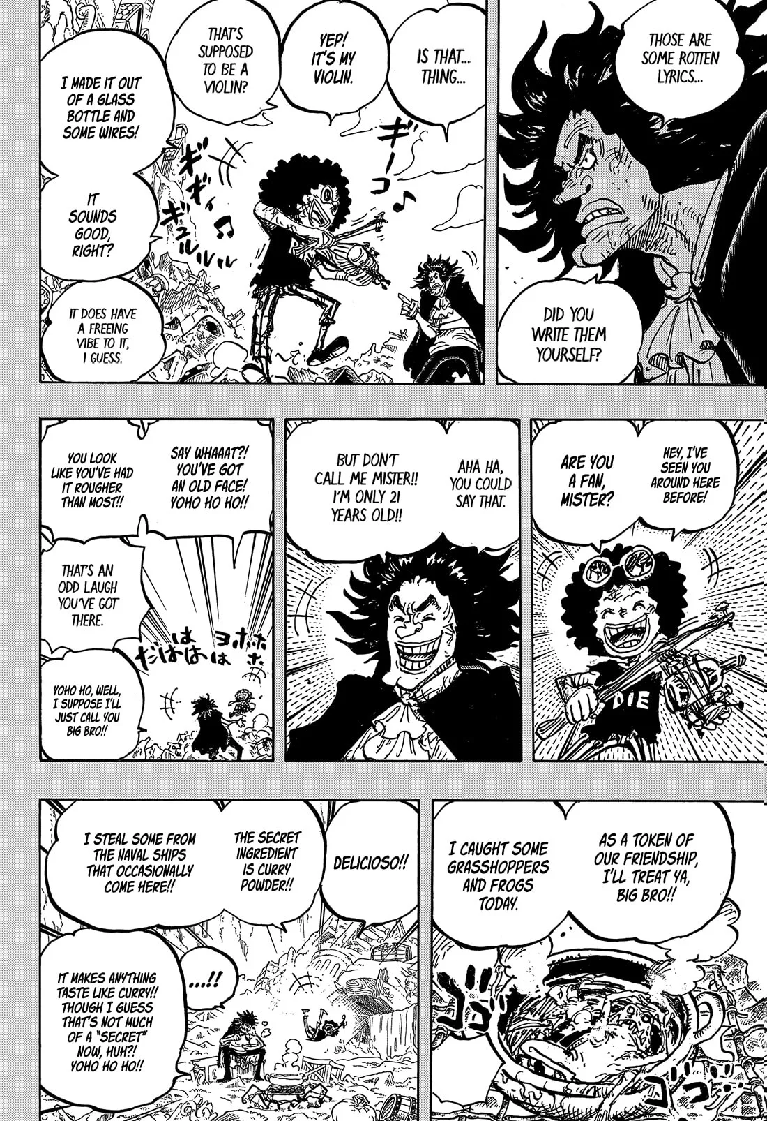 One Piece Manga, chapter 1184, page 6