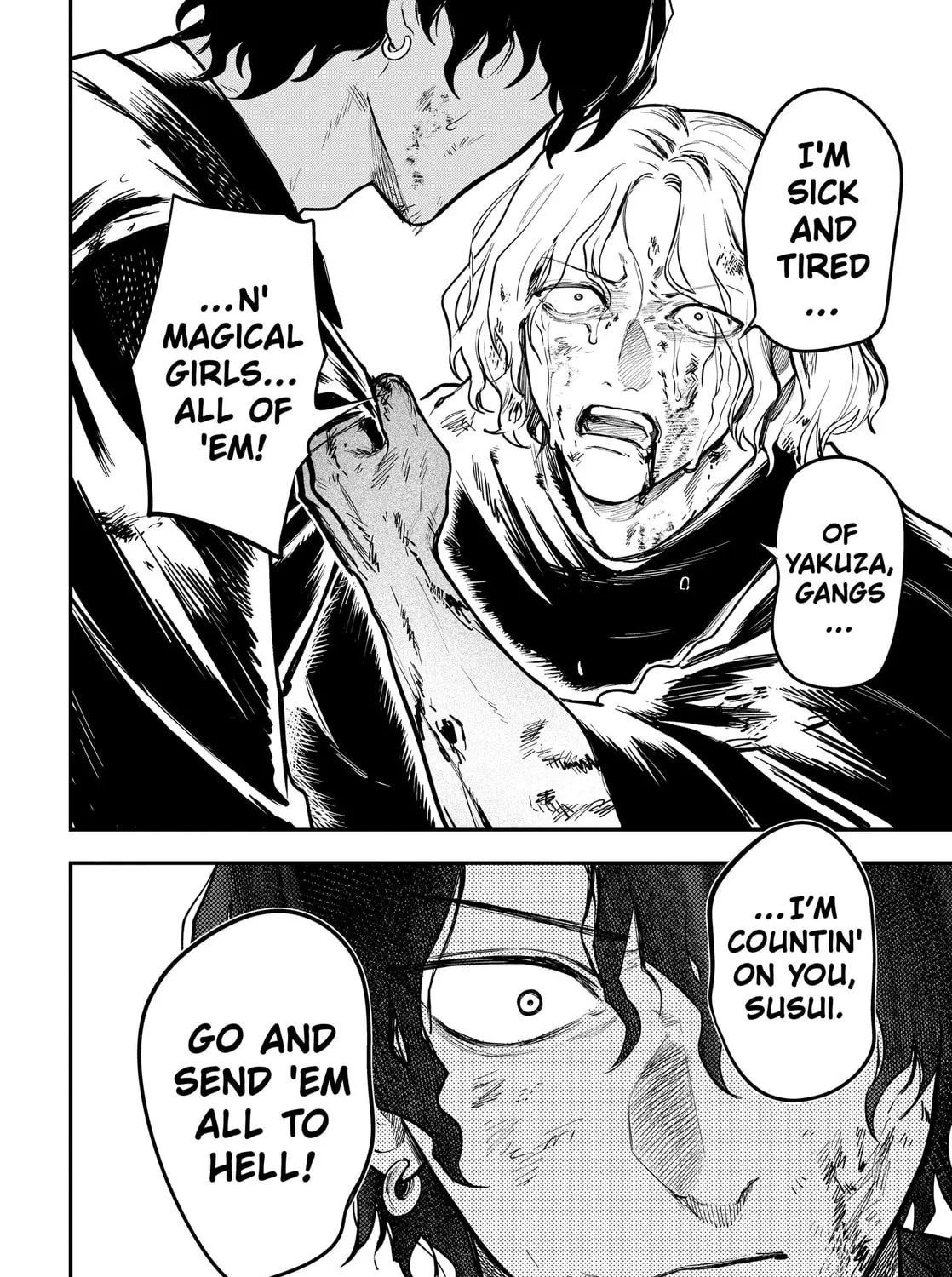 Magical Girl and Narco Wars, chapter 27, page 39