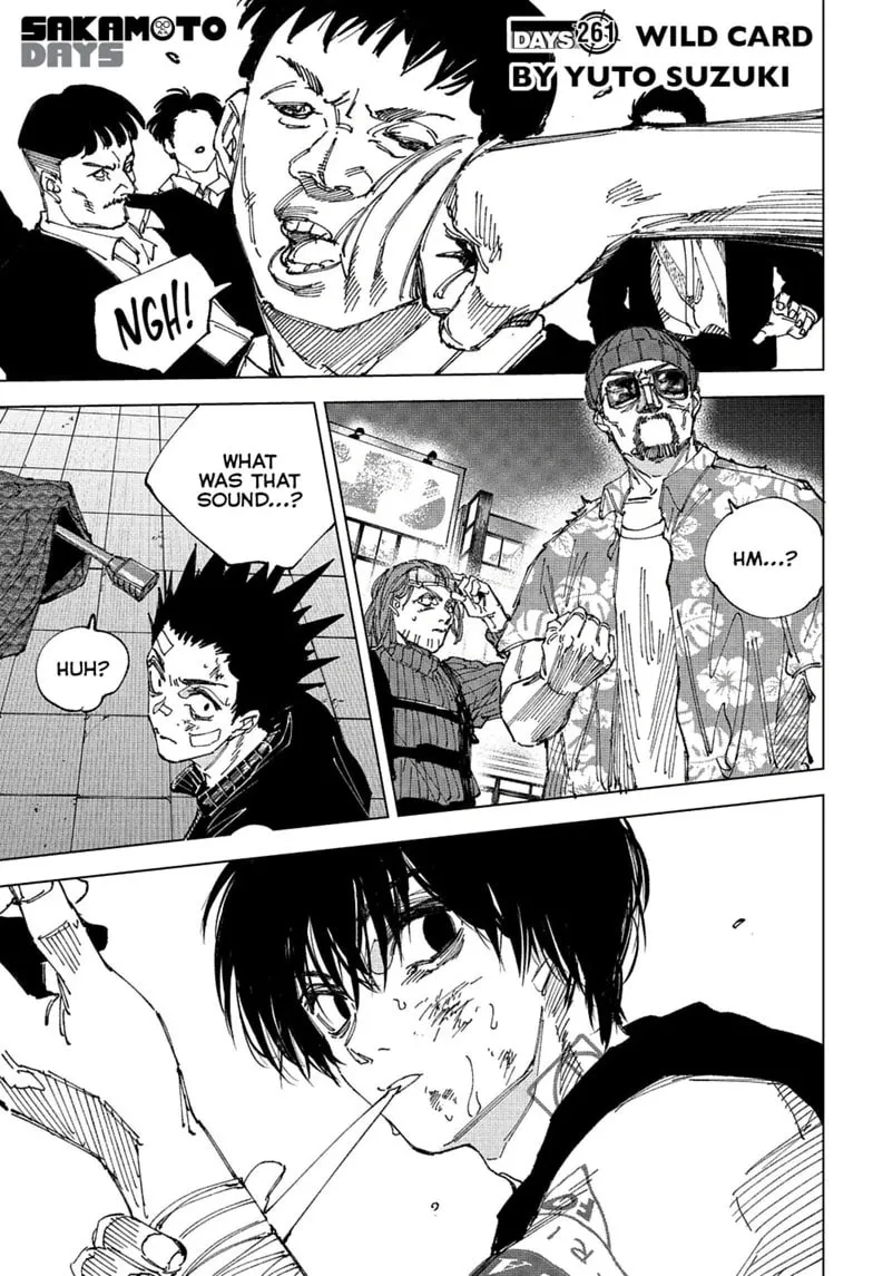 Sakamoto Days Manga Online, chapter 261, page 1