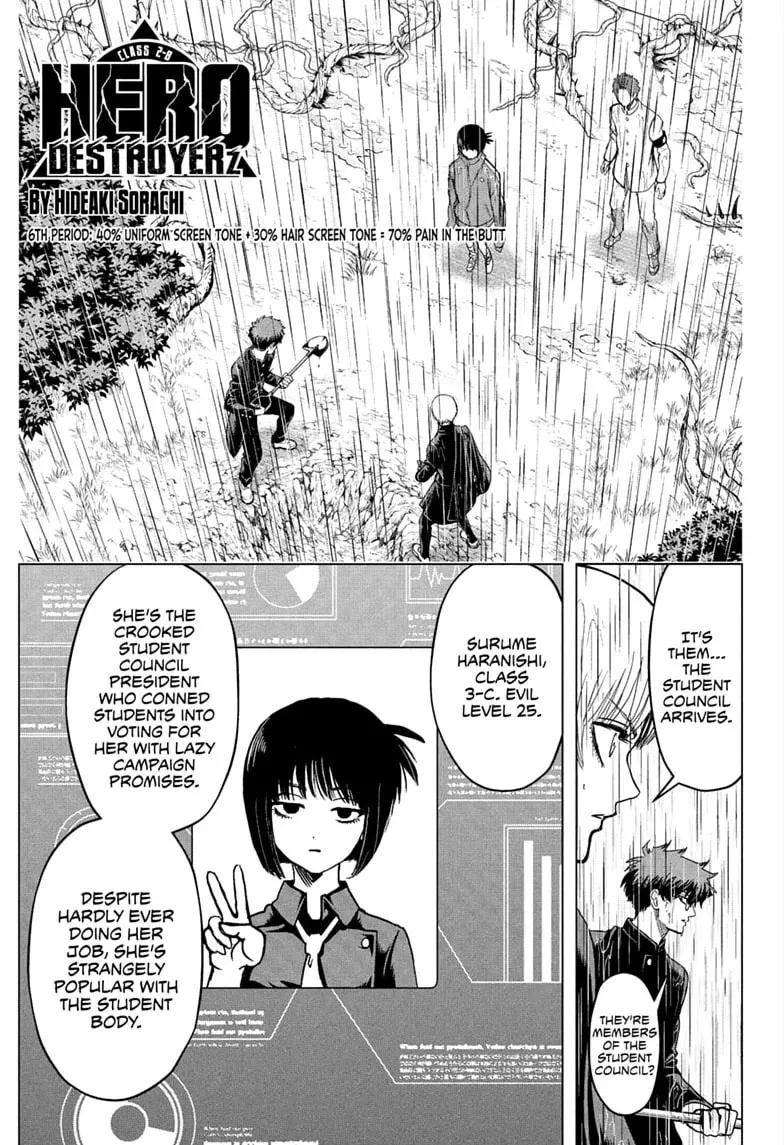 Class 2-B Hero Destroyerz, chapter 6, page 7