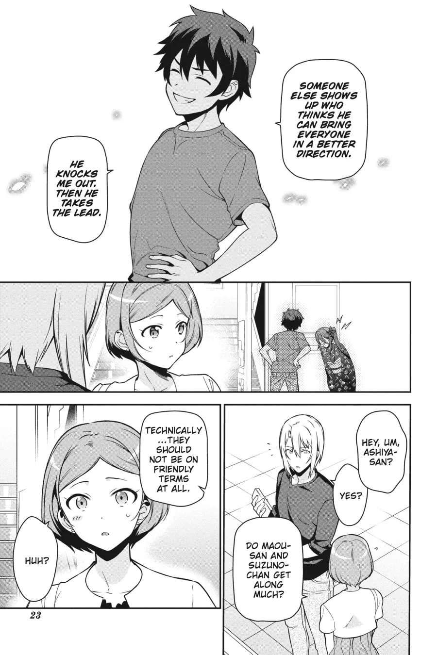The Devil is a Part-Timer!, chapter 50, page 21