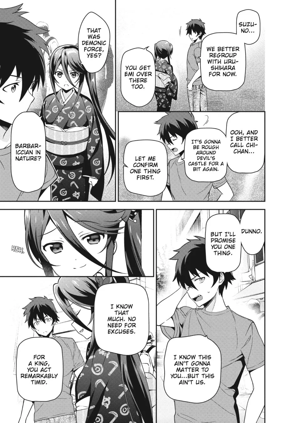 The Devil is a Part-Timer!, chapter 50, page 29