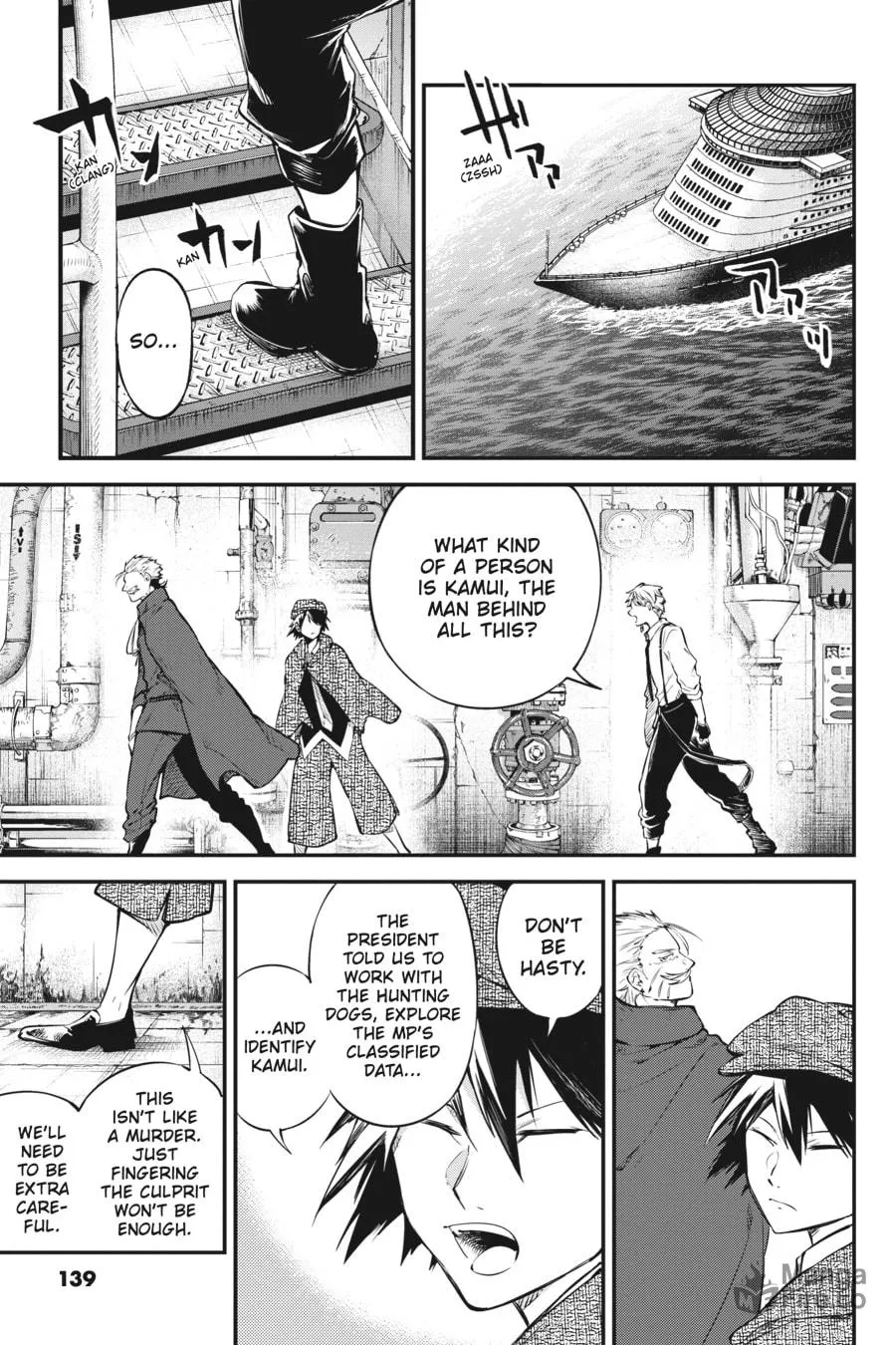 Bungo Stray Dogs, chapter 82, page 33