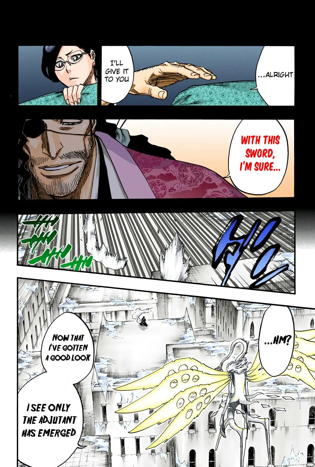Bleach: Thousand-Year Blood War, chapter 651, page 27