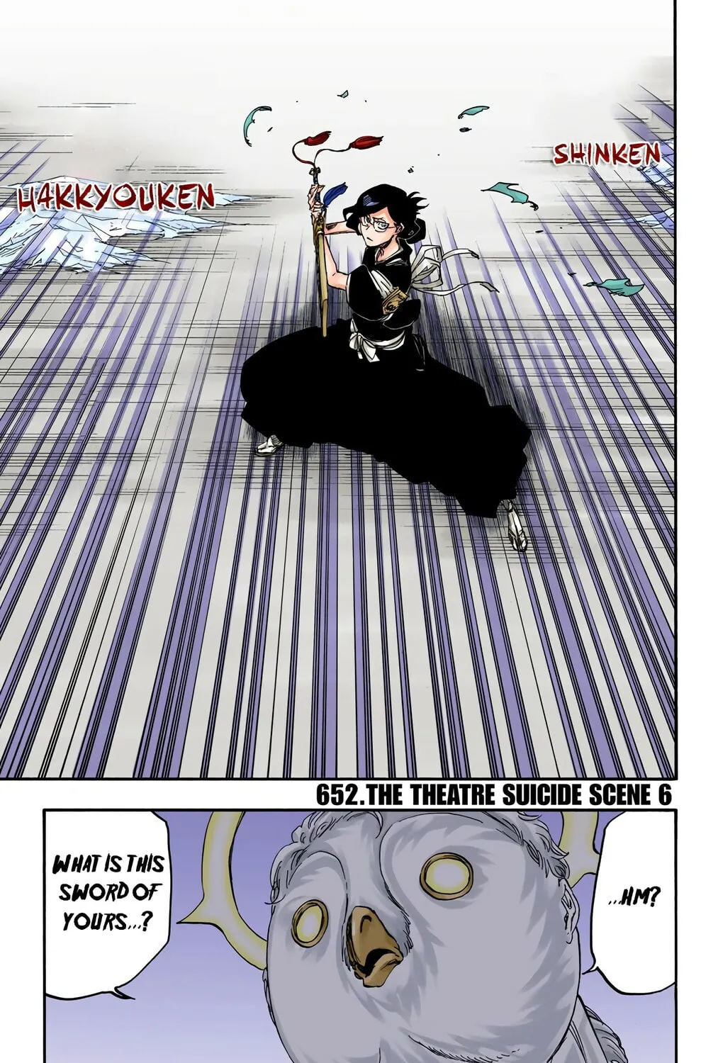 Bleach: Thousand-Year Blood War, chapter 652, page 1