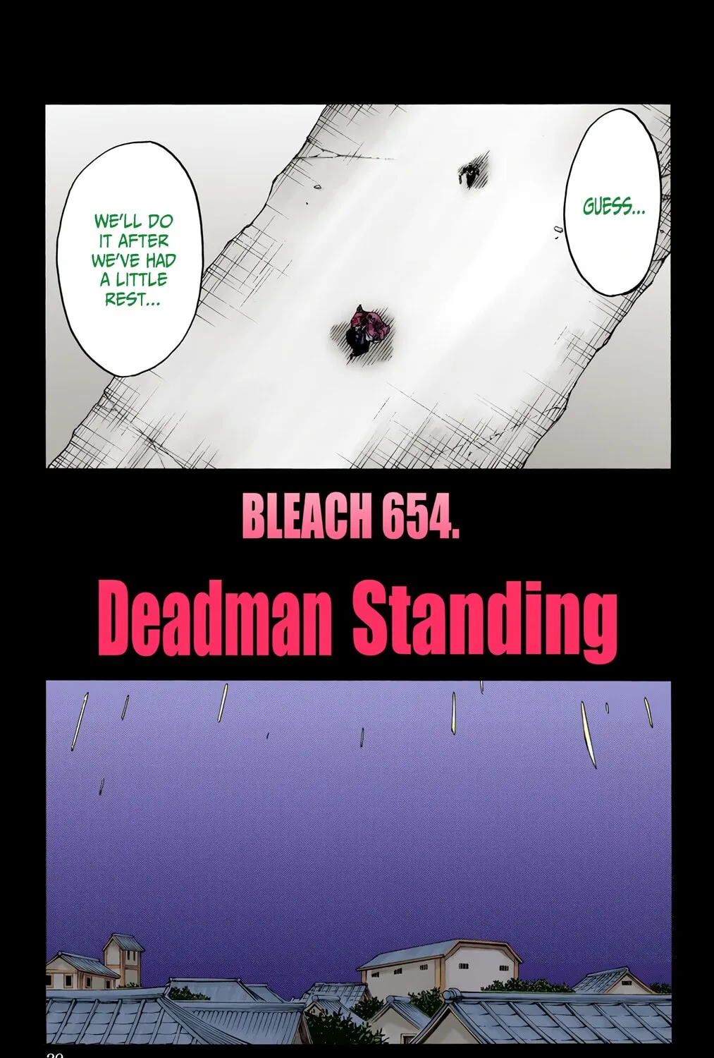 Bleach: Thousand-Year Blood War, chapter 654, page 9