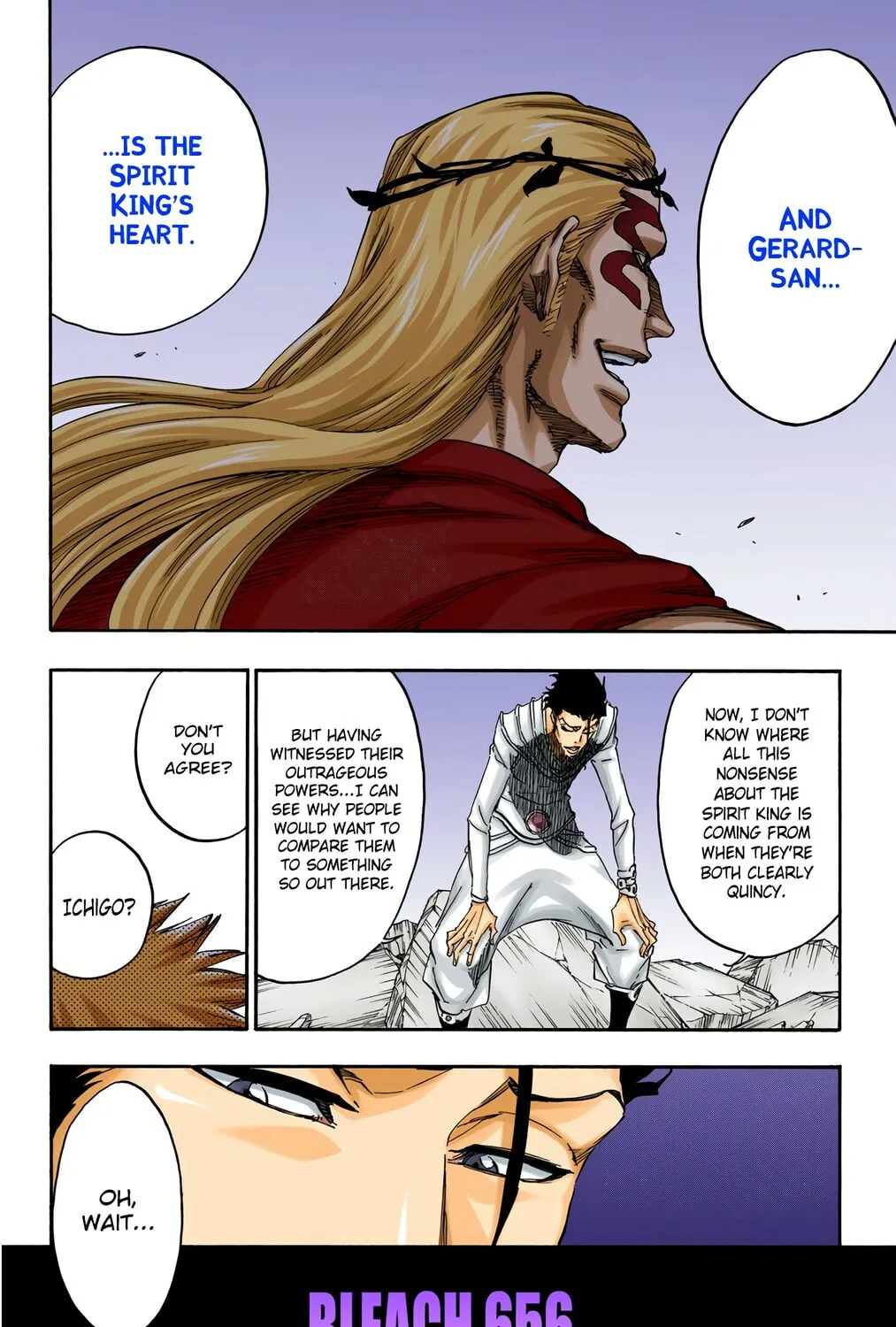 Bleach: Thousand-Year Blood War, chapter 656, page 7