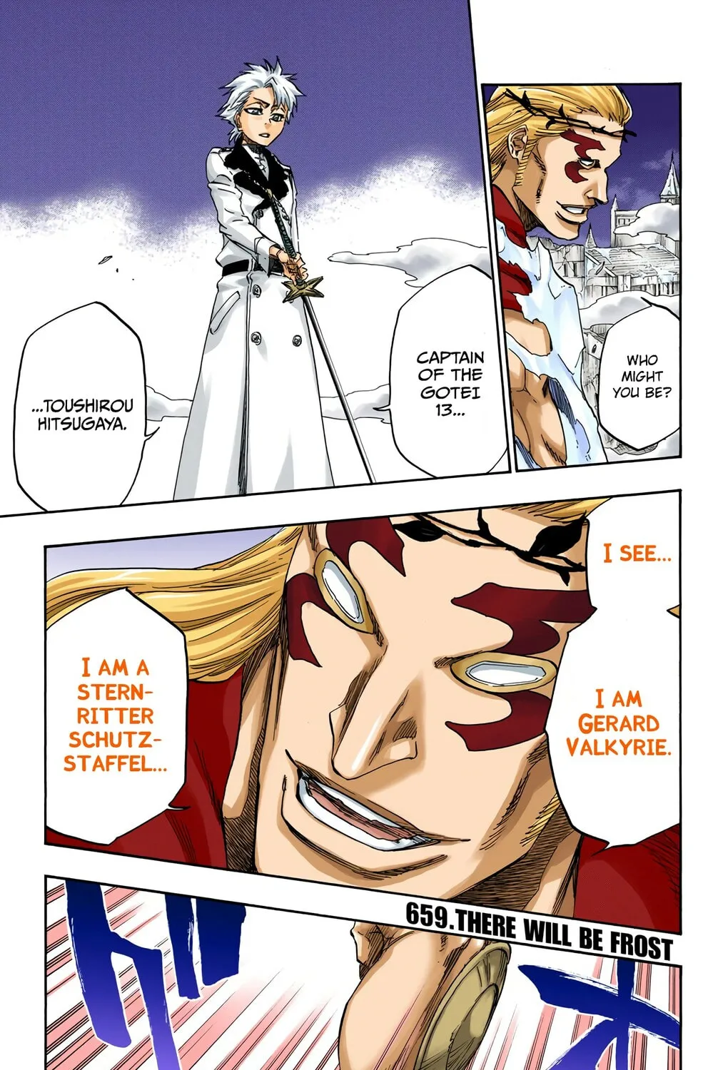Bleach: Thousand-Year Blood War, chapter 659, page 1