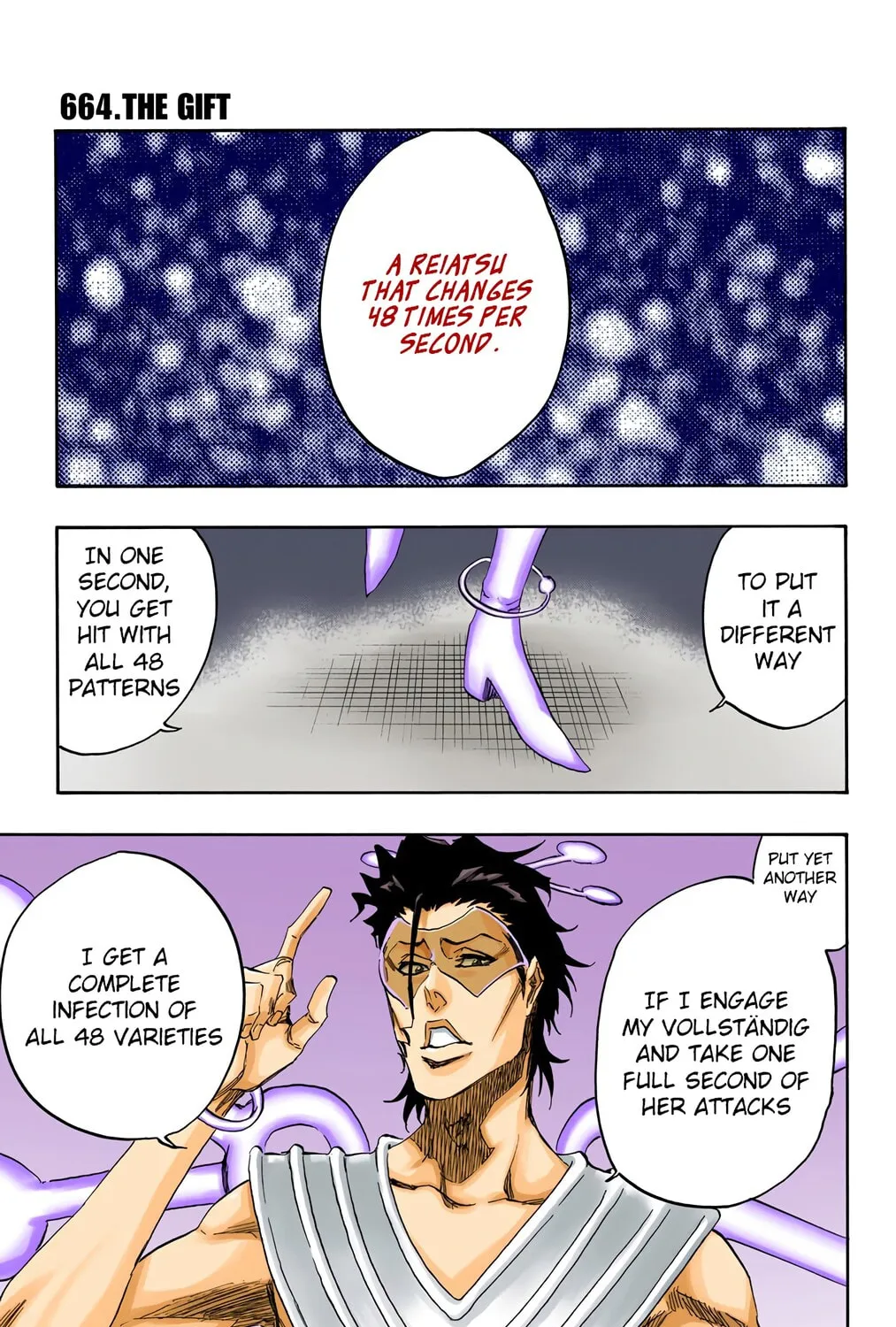 Bleach: Thousand-Year Blood War, chapter 664, page 1