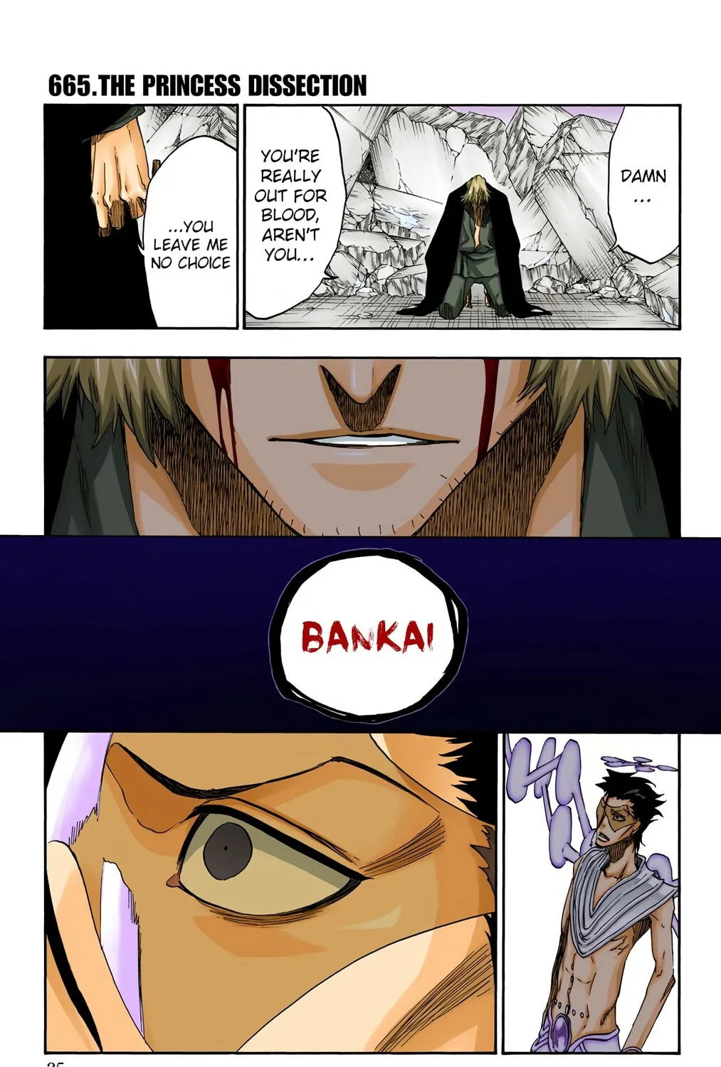 Bleach: Thousand-Year Blood War, chapter 665, page 1