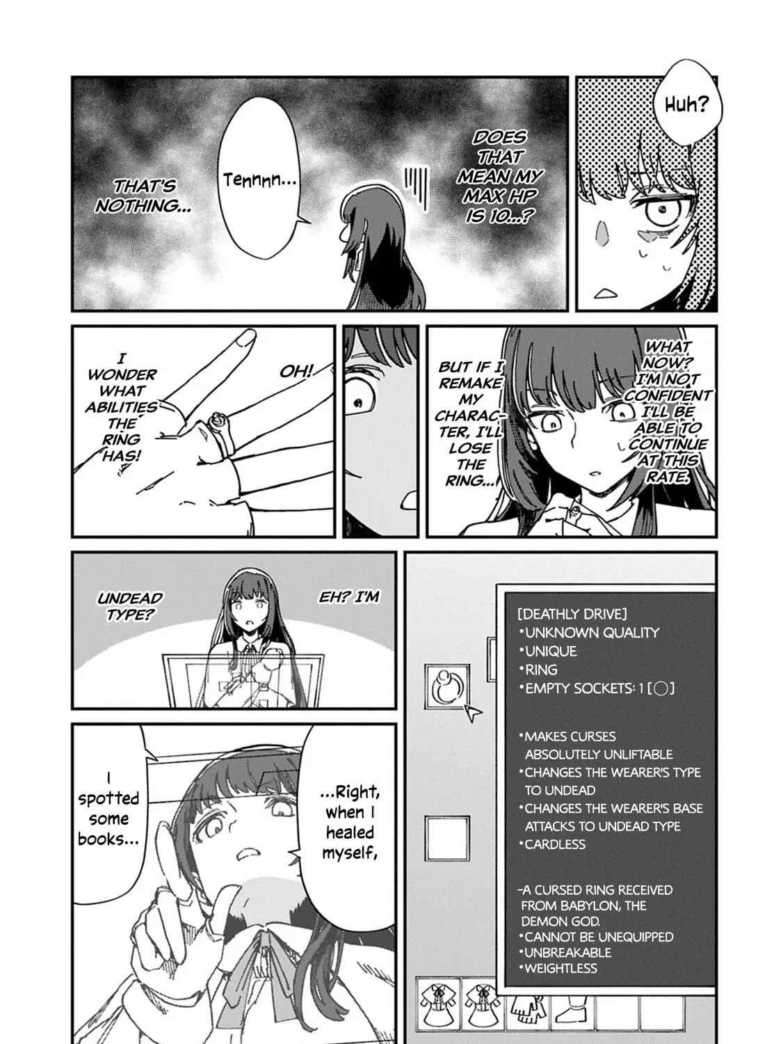 After I Knocked Down a Guide Angel, I Became a Necromancer ~A Supremely Cute Gothic Lolita Evil God is so Terrific!~, chapter 1, page 33