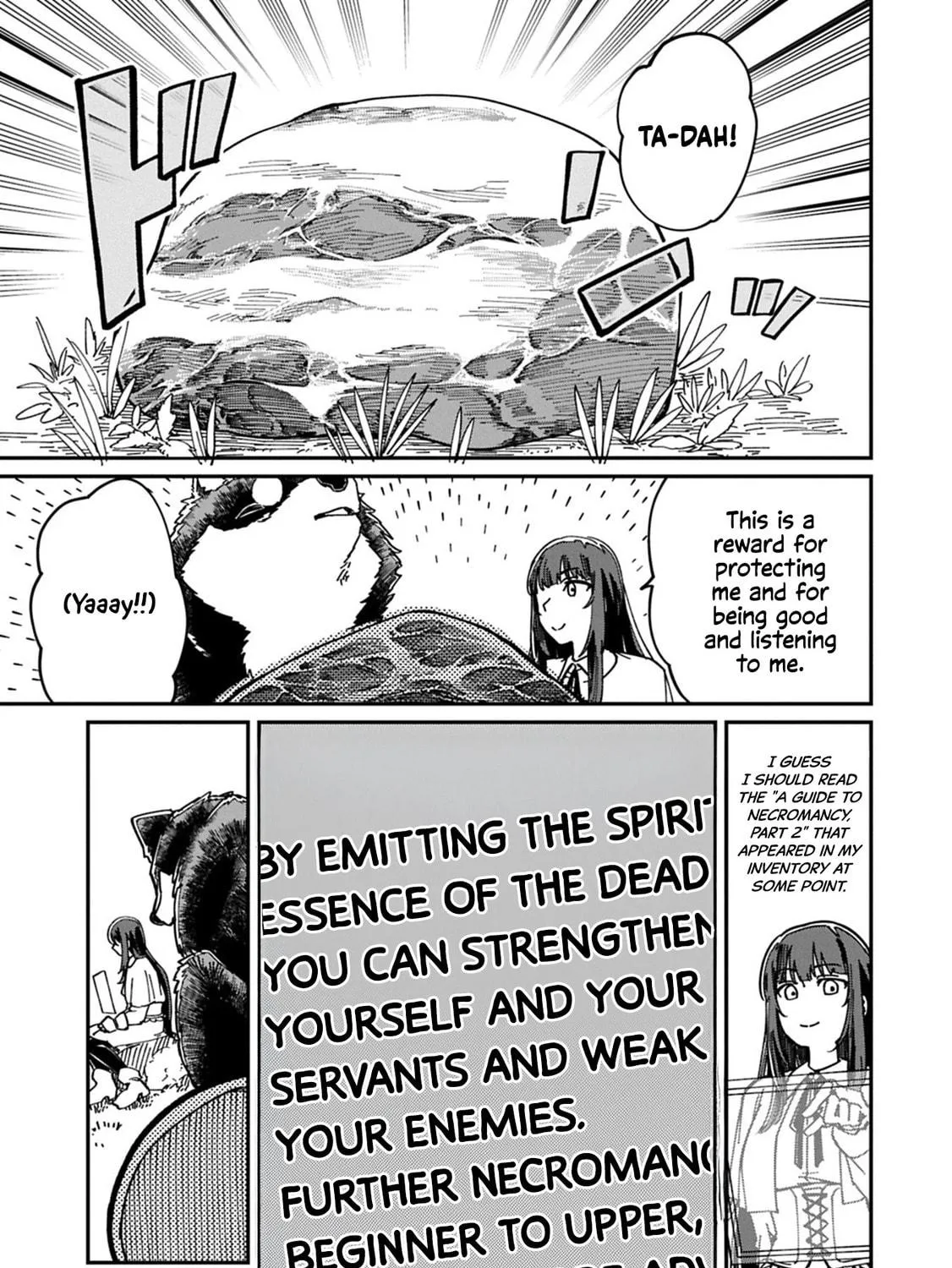 After I Knocked Down a Guide Angel, I Became a Necromancer ~A Supremely Cute Gothic Lolita Evil God is so Terrific!~, chapter 2, page 49
