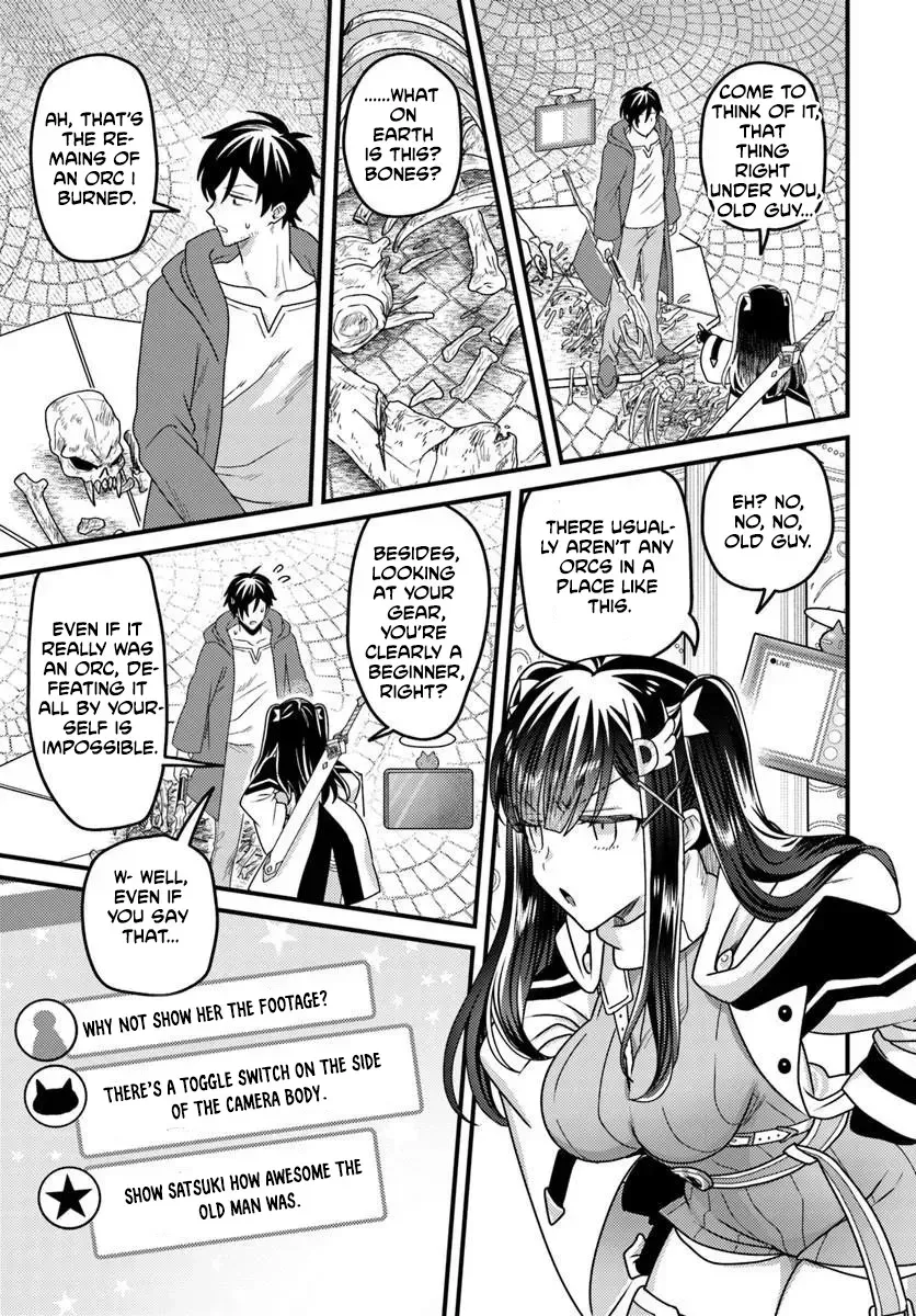 The Ex-Salaryman Monk’s Dungeon Funeral Livestream, chapter 1, page 37