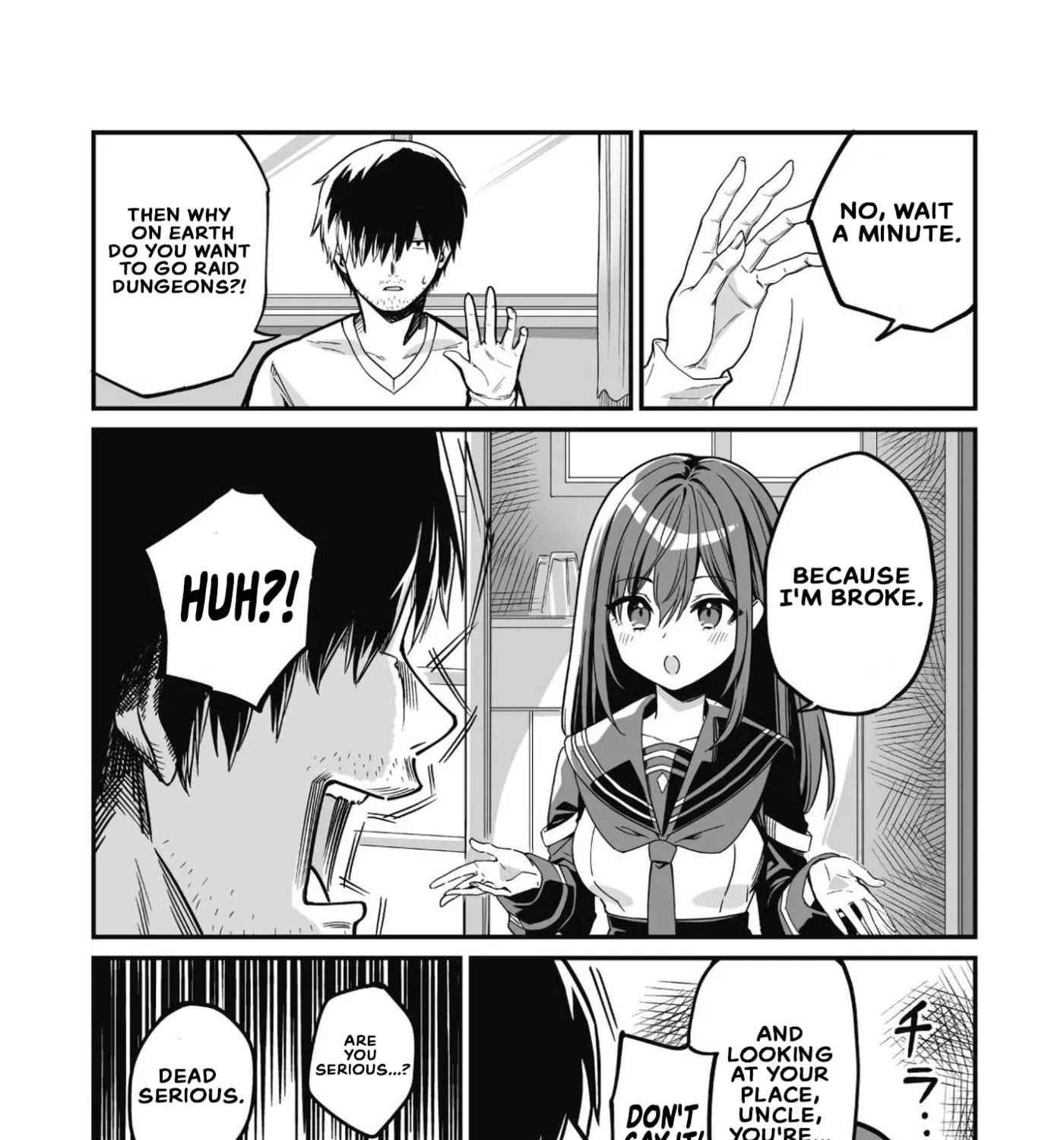 Saenai Ossan, Jitsu wa Saikyou, chapter 1, page 35