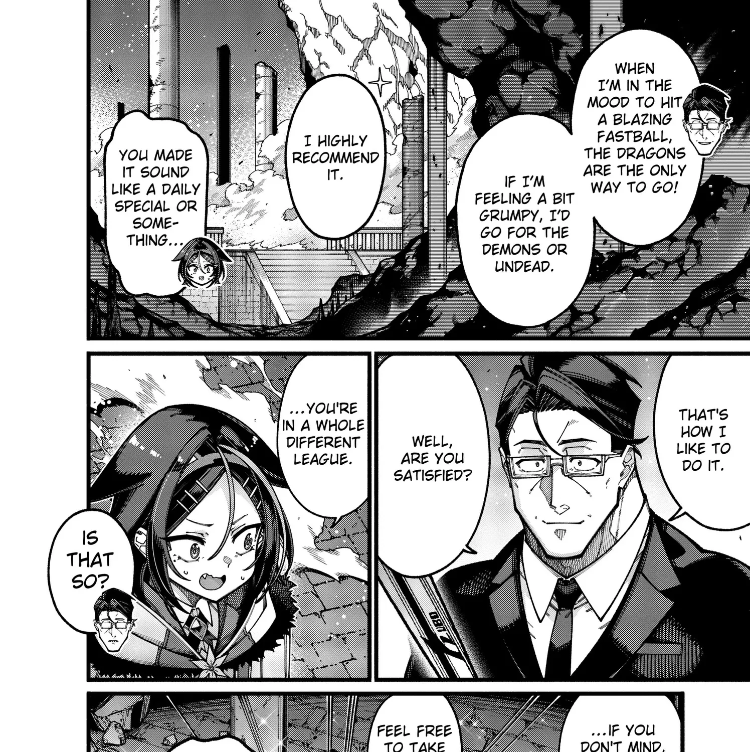 The Plain Salary Man Turned Out to Be a Hero He Was Invincible, Only to Be Exposed on His Niece's Dungeon Stream, chapter 30, page 19