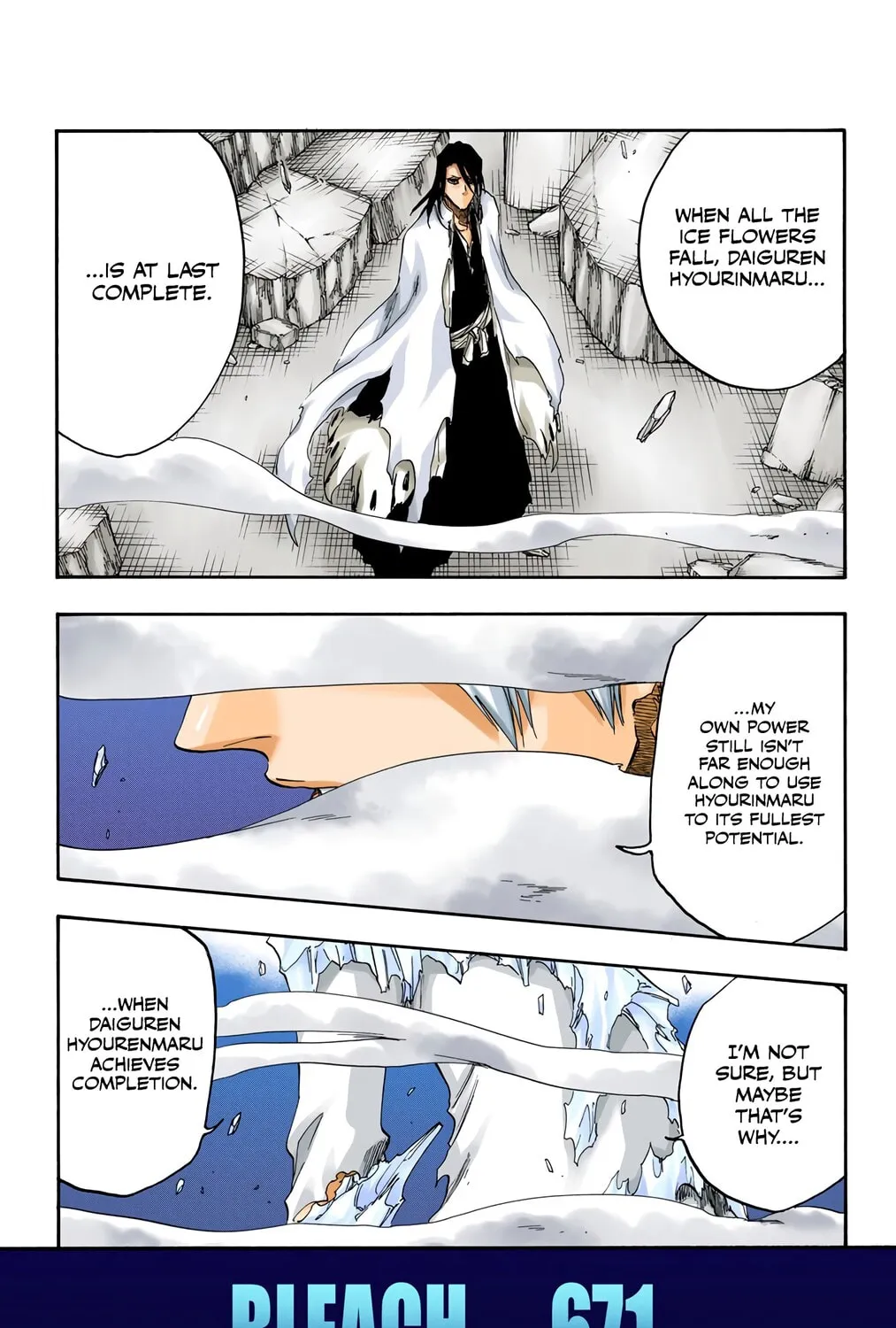 Bleach: Thousand-Year Blood War, chapter 671, page 1