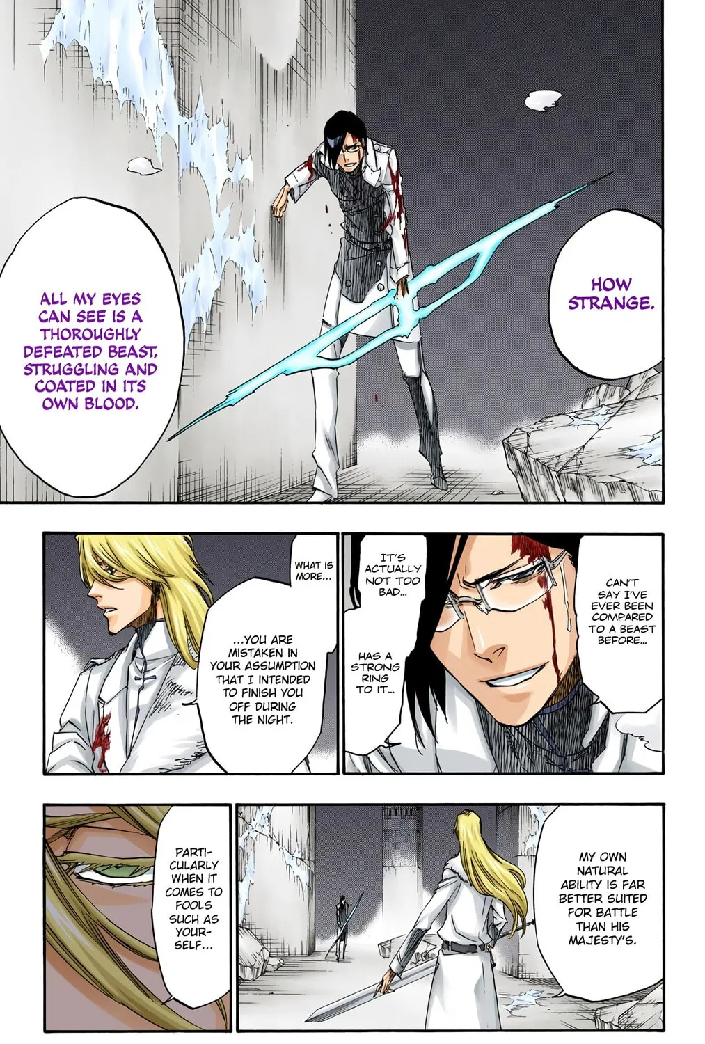 Bleach: Thousand-Year Blood War, chapter 672, page 21
