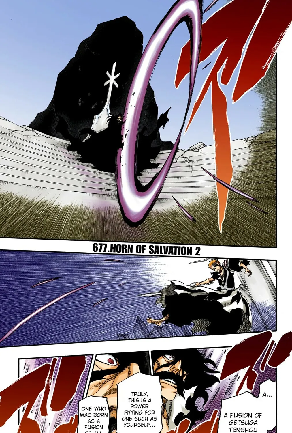 Bleach: Thousand-Year Blood War, chapter 677, page 1
