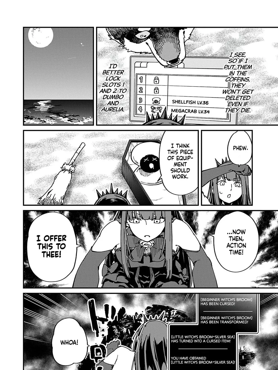 After I Knocked Down a Guide Angel, I Became a Necromancer ~A Supremely Cute Gothic Lolita Evil God is so Terrific!~, chapter 6, page 47