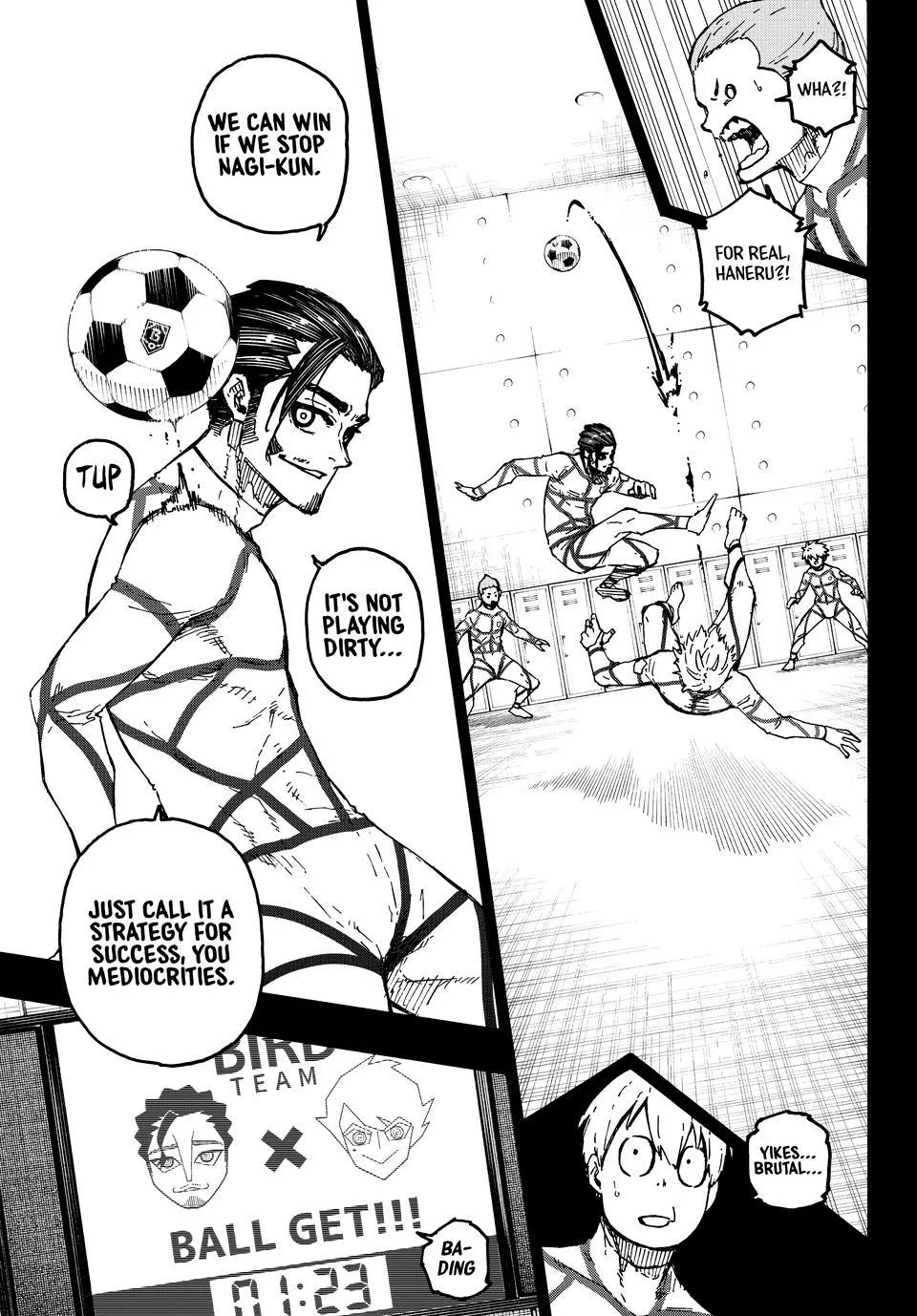 B Lock Manga, chapter 348, page 17