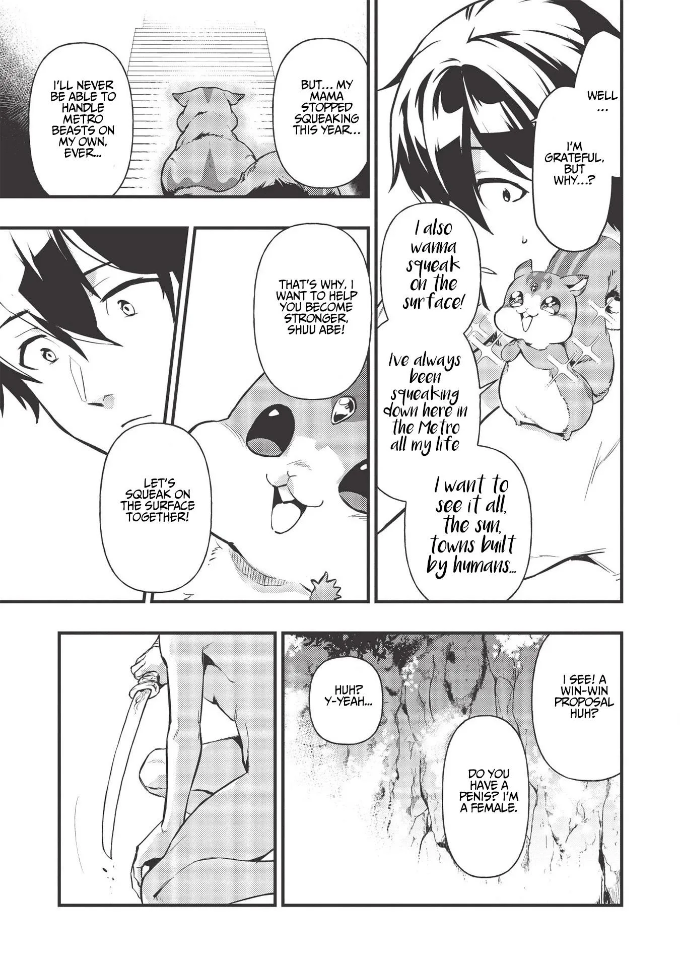 Metro Labyrinth – When I woke up, I had the Strongest Job, so I teamed up with a Chipmunk and wandered the New World, chapter 1, page 39
