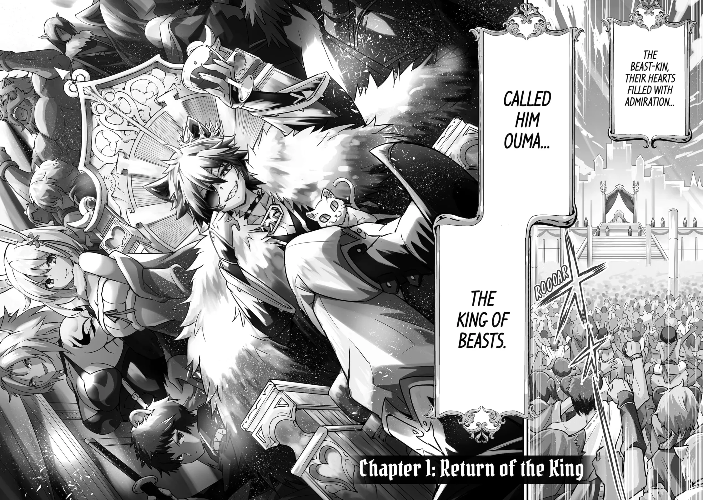 The Beast King Ouma Reconquers the World, chapter 1, page 4