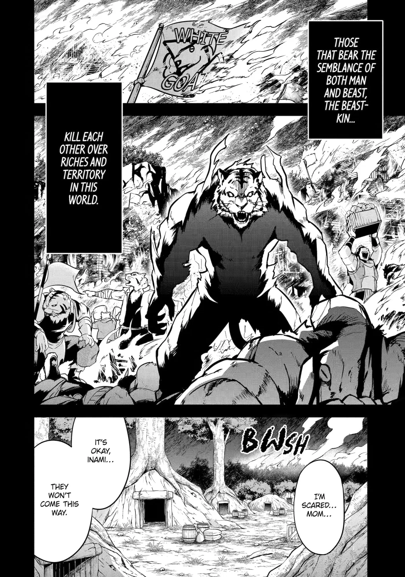The Beast King Ouma Reconquers the World, chapter 2, page 2