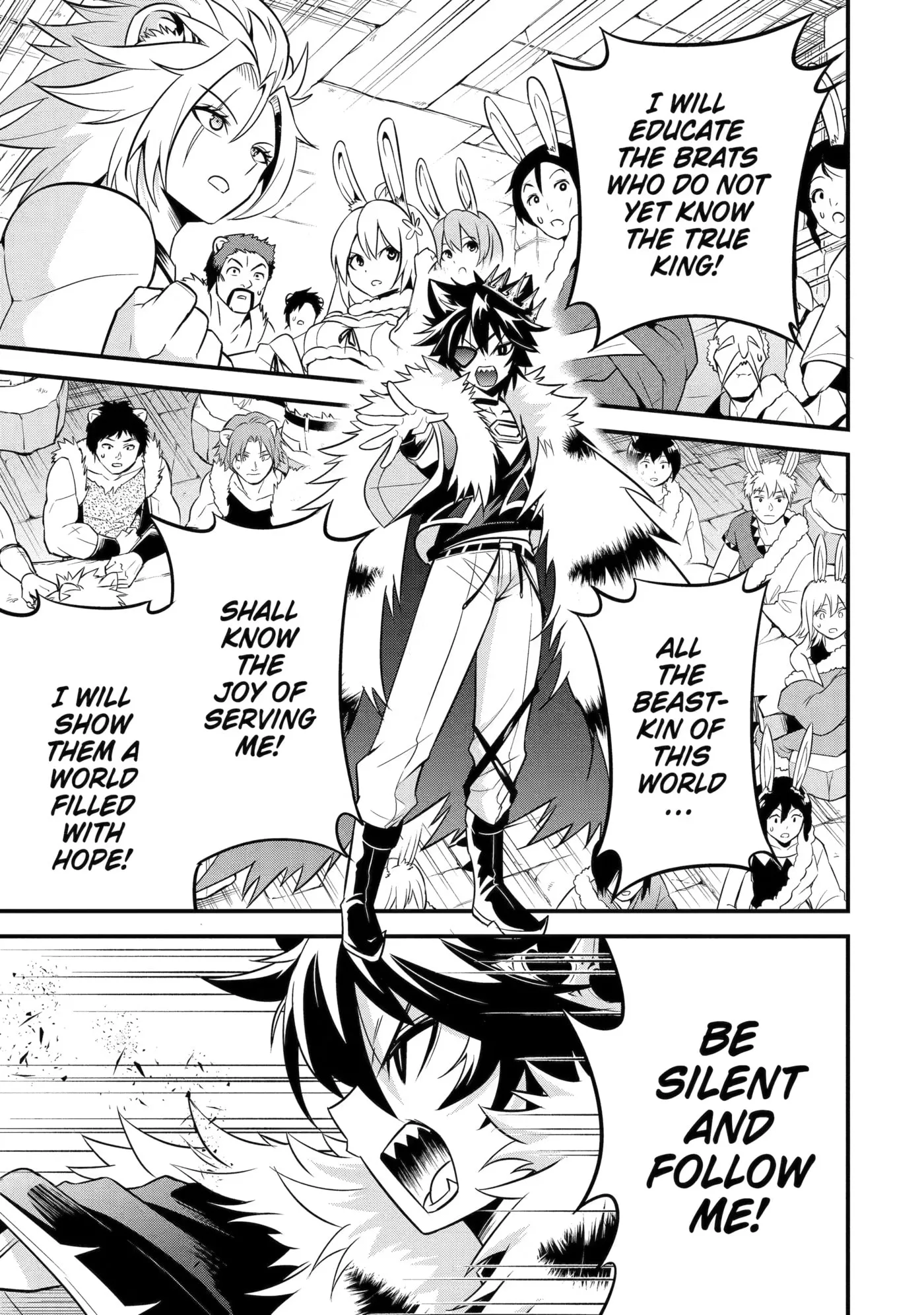 The Beast King Ouma Reconquers the World, chapter 2, page 13