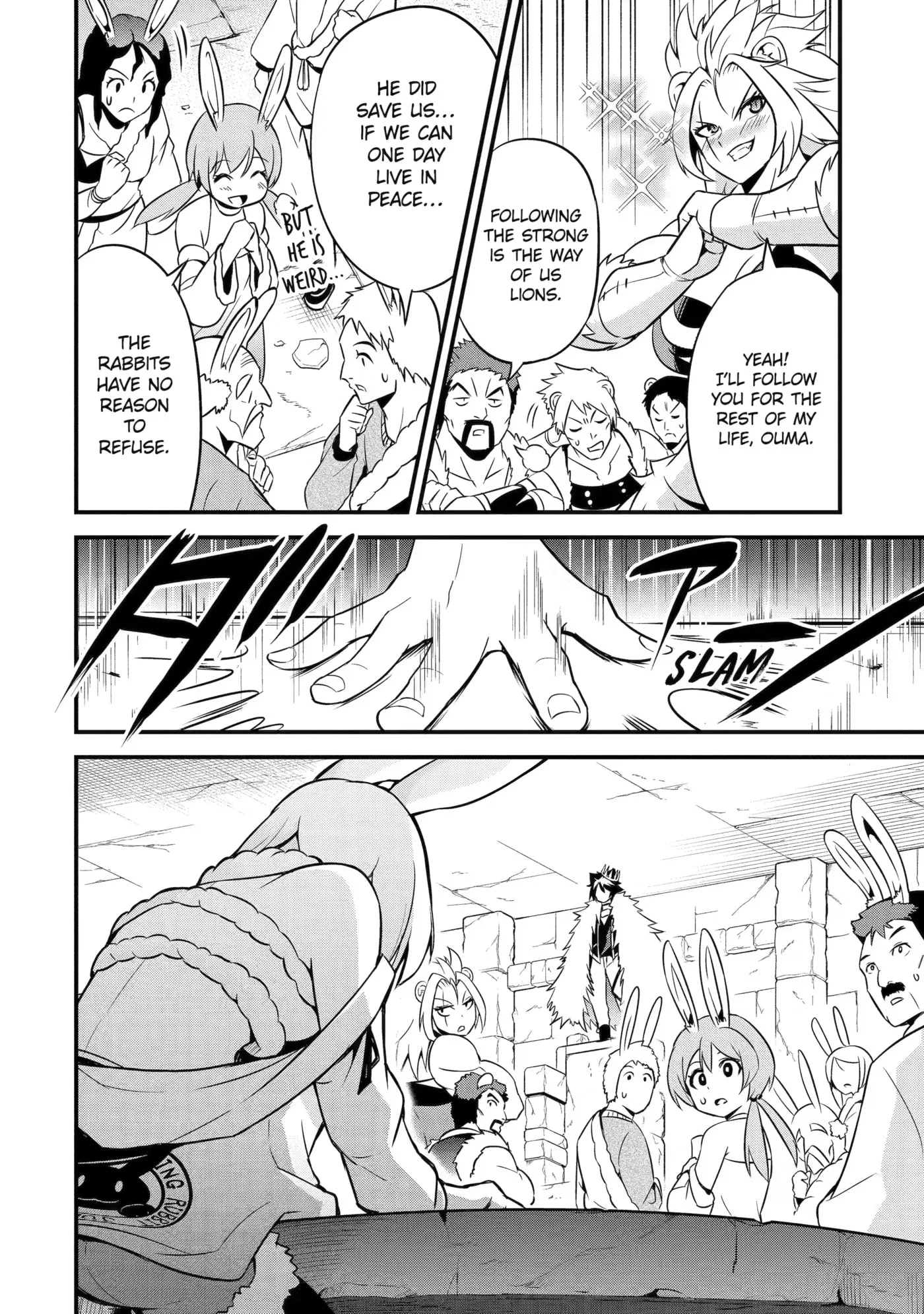 The Beast King Ouma Reconquers the World, chapter 2, page 14