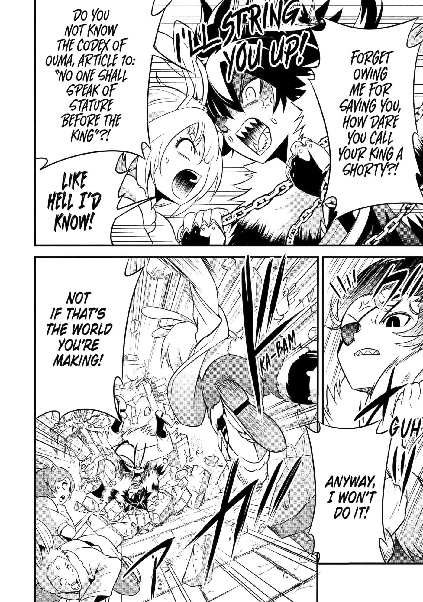 The Beast King Ouma Reconquers the World, chapter 2, page 18