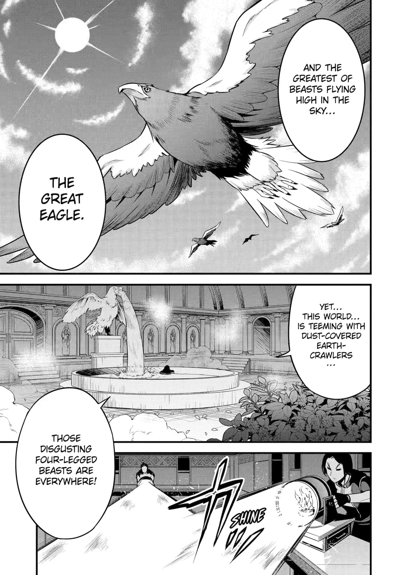 The Beast King Ouma Reconquers the World, chapter 3, page 9