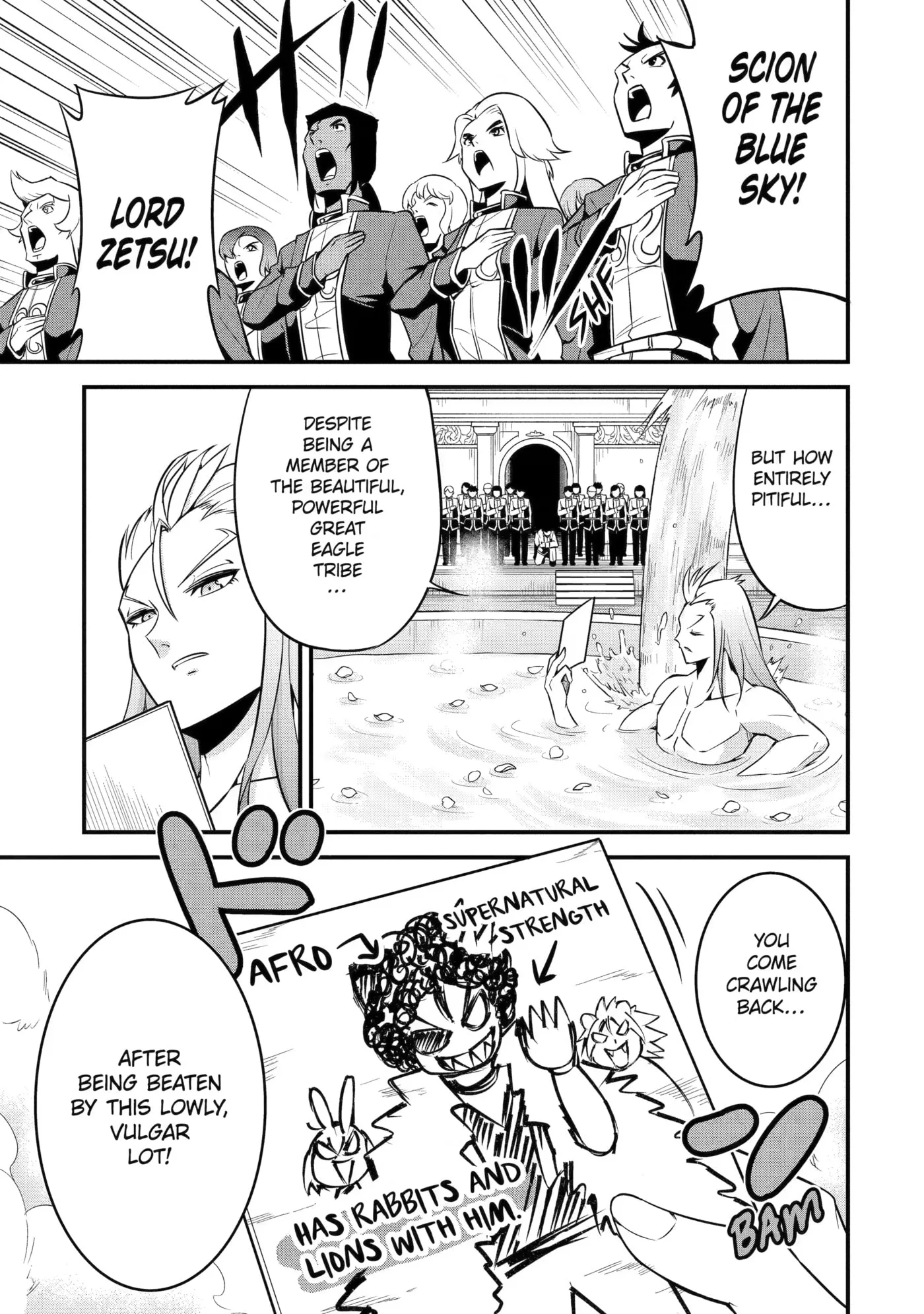 The Beast King Ouma Reconquers the World, chapter 3, page 11