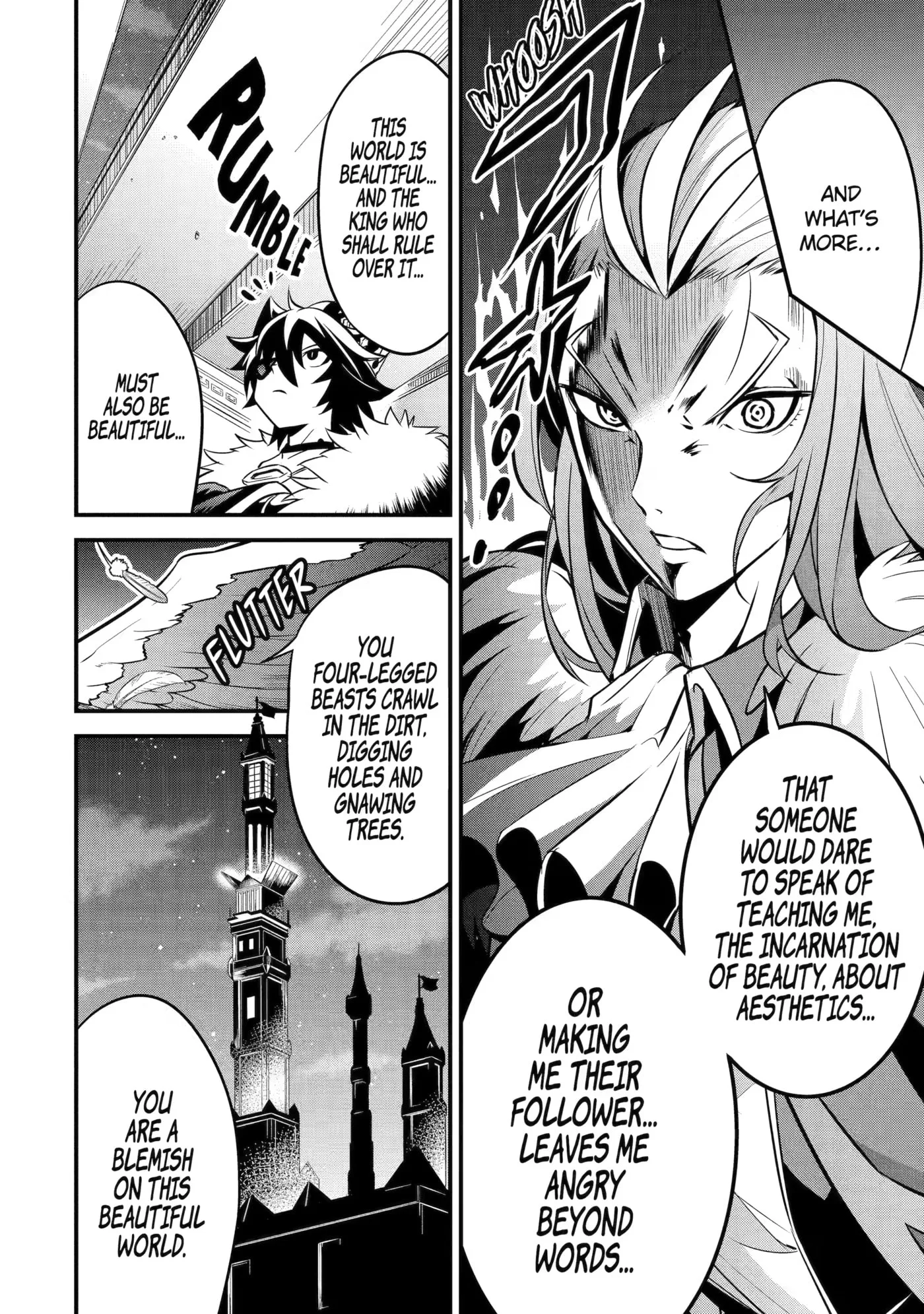 The Beast King Ouma Reconquers the World, chapter 4, page 9