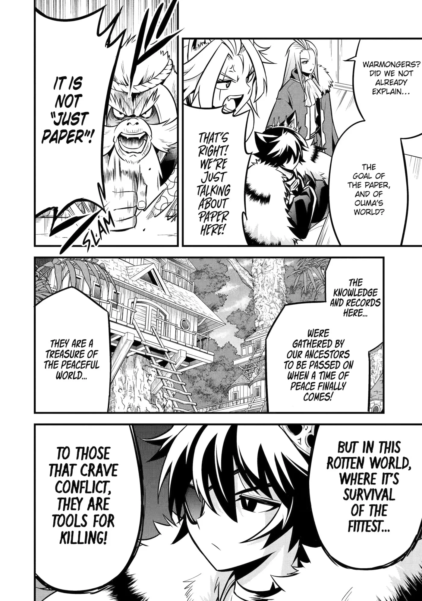 The Beast King Ouma Reconquers the World, chapter 6, page 12