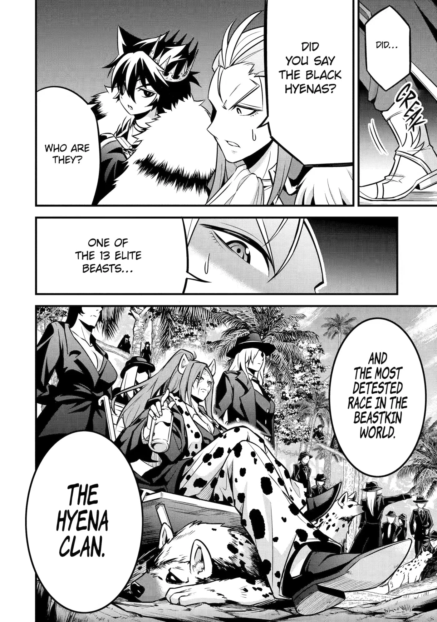 The Beast King Ouma Reconquers the World, chapter 6, page 14