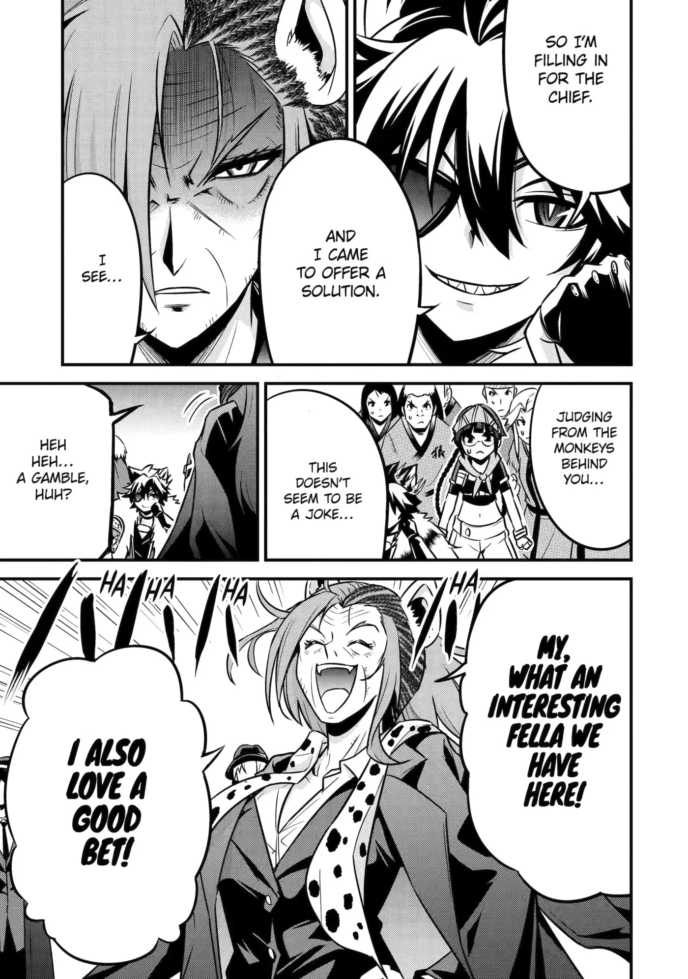 The Beast King Ouma Reconquers the World, chapter 7, page 9