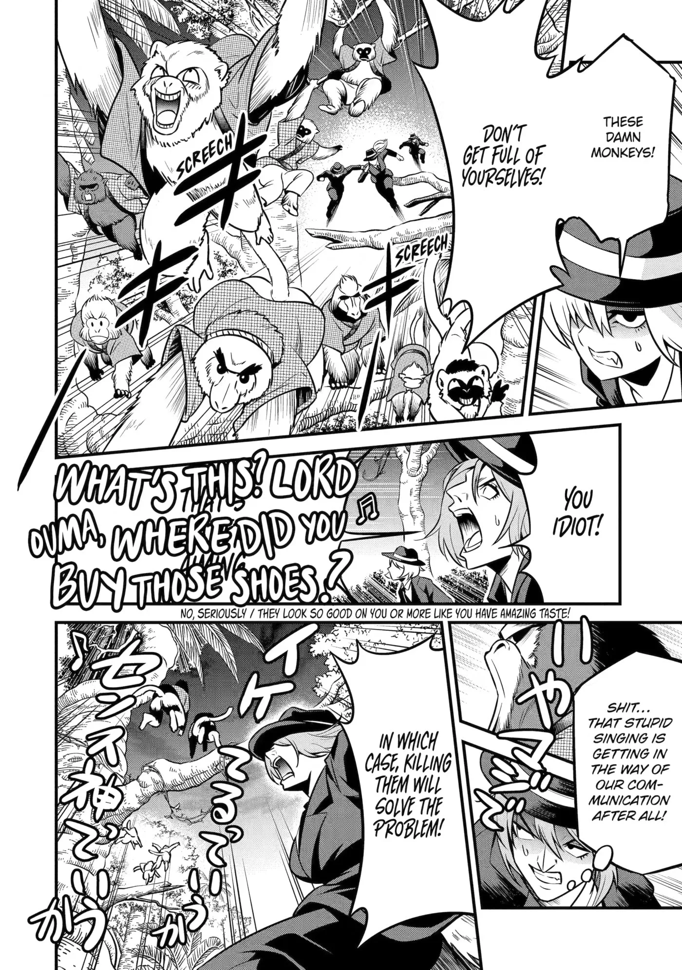 The Beast King Ouma Reconquers the World, chapter 8, page 21