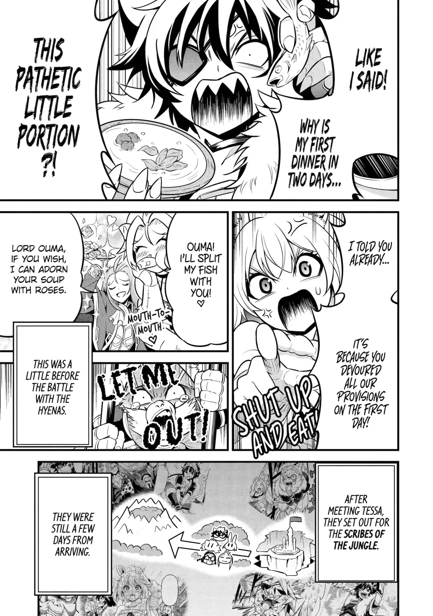 The Beast King Ouma Reconquers the World, chapter 9.5, page 1