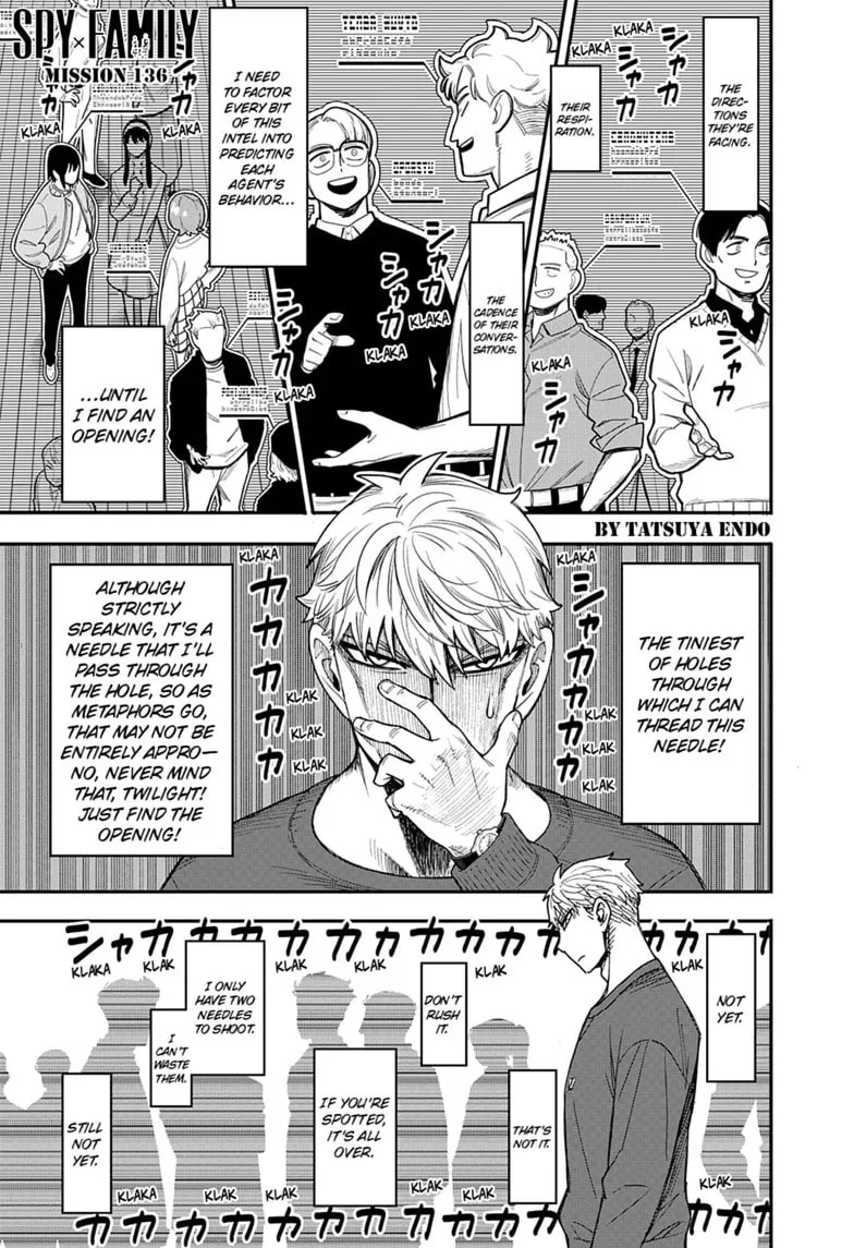 SPY x FAMILY Manga, chapter 136, page 1